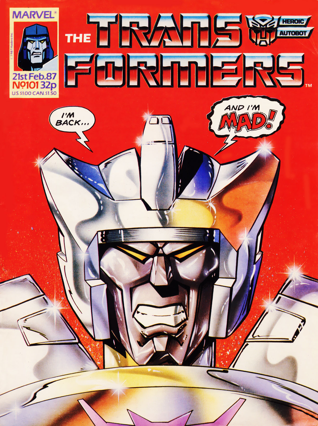 Read online The Transformers (UK) comic -  Issue #101 - 1