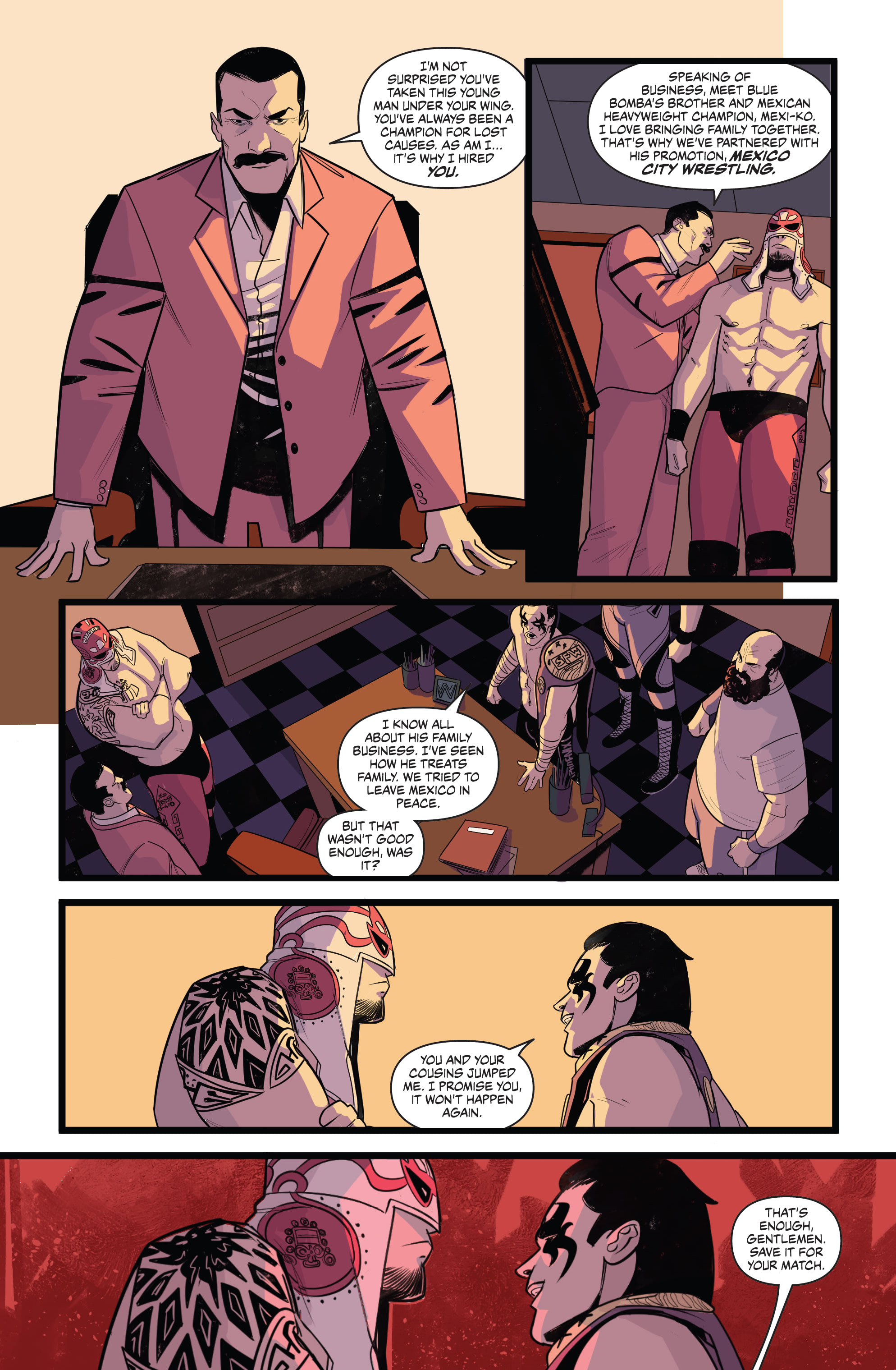 Read online Over the Ropes comic -  Issue # _TPB - 53