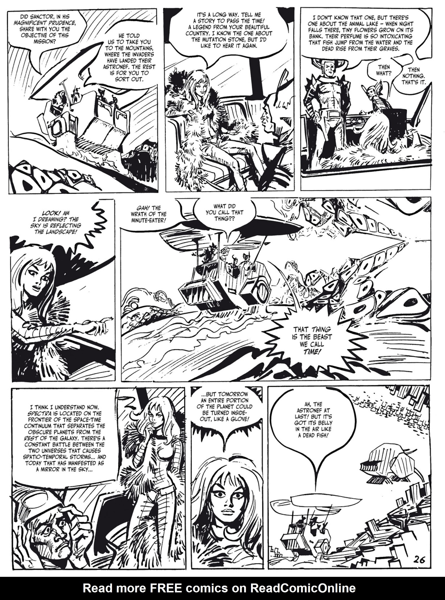 Read online Barbarella and The Wrath of the Minute-Eater comic -  Issue # TPB - 31