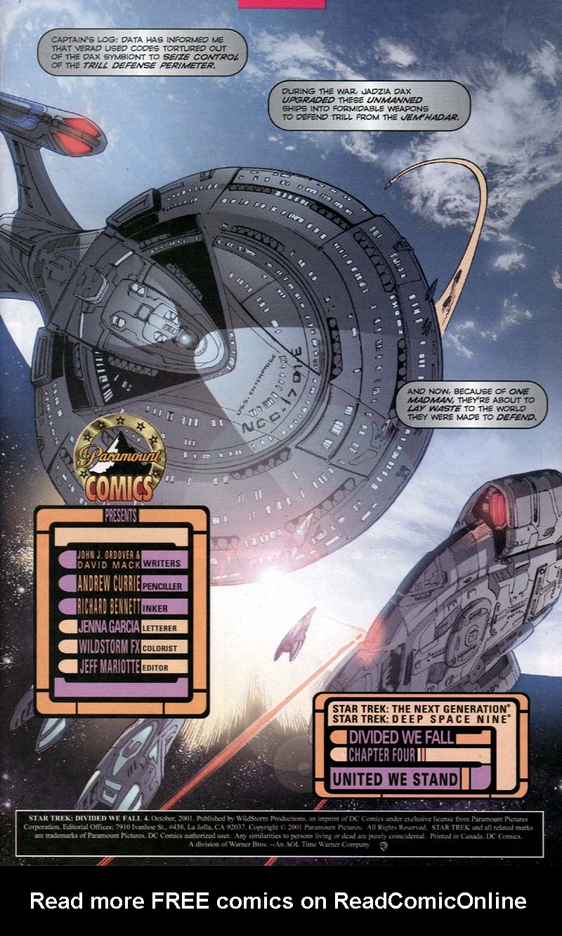 Read online Star Trek: Divided We Fall comic -  Issue #4 - 2
