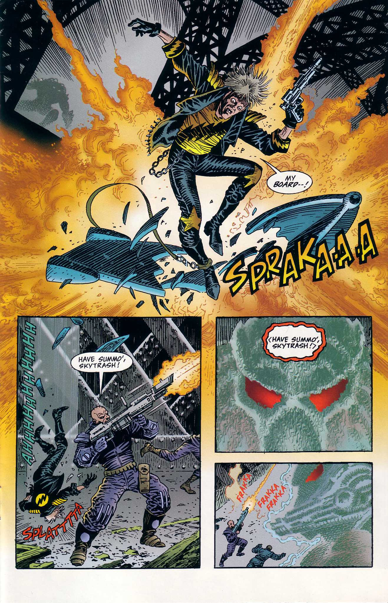 Read online Predator Versus Judge Dredd comic -  Issue #1 - 9