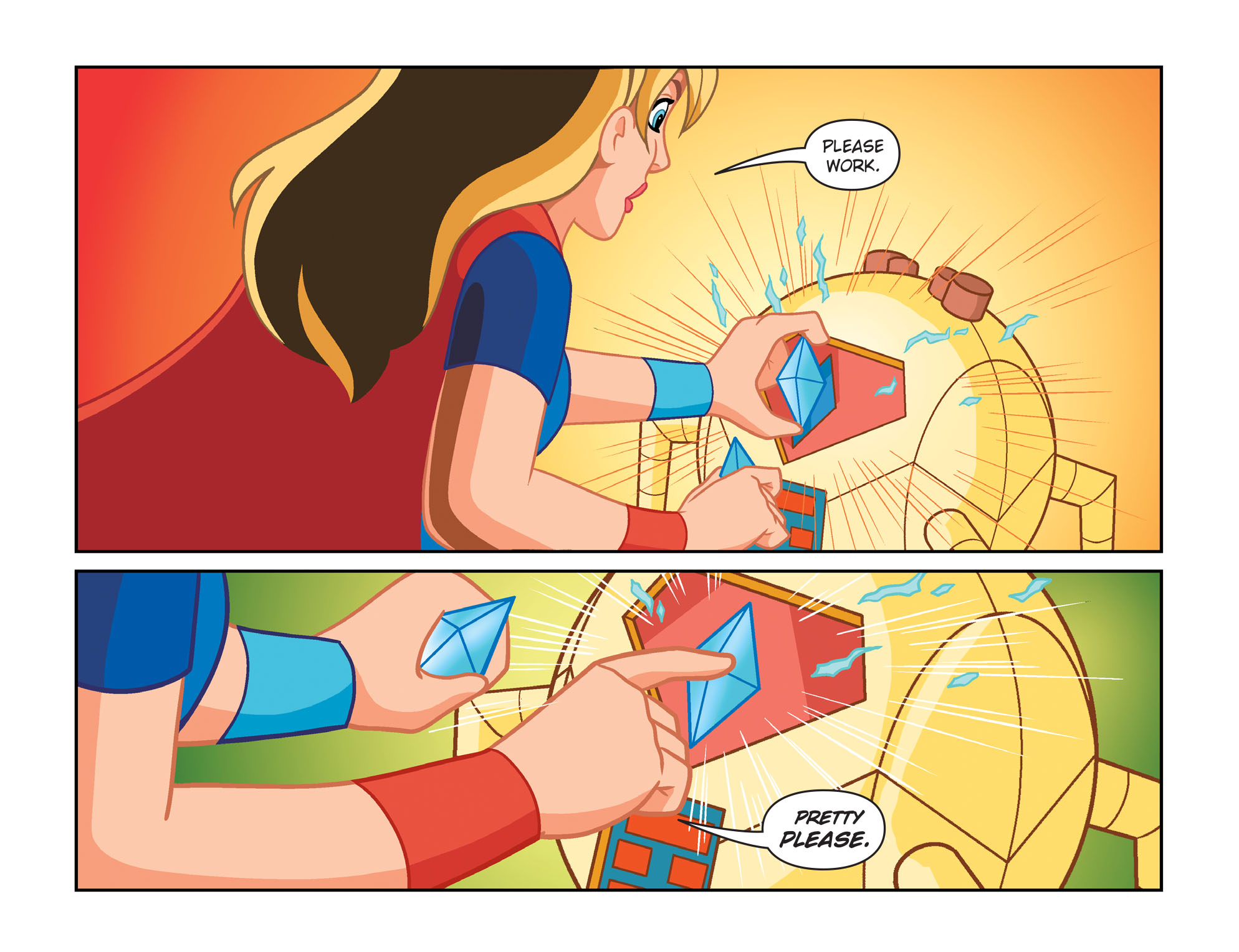 Read online DC Super Hero Girls: Spaced Out comic -  Issue #12 - 13