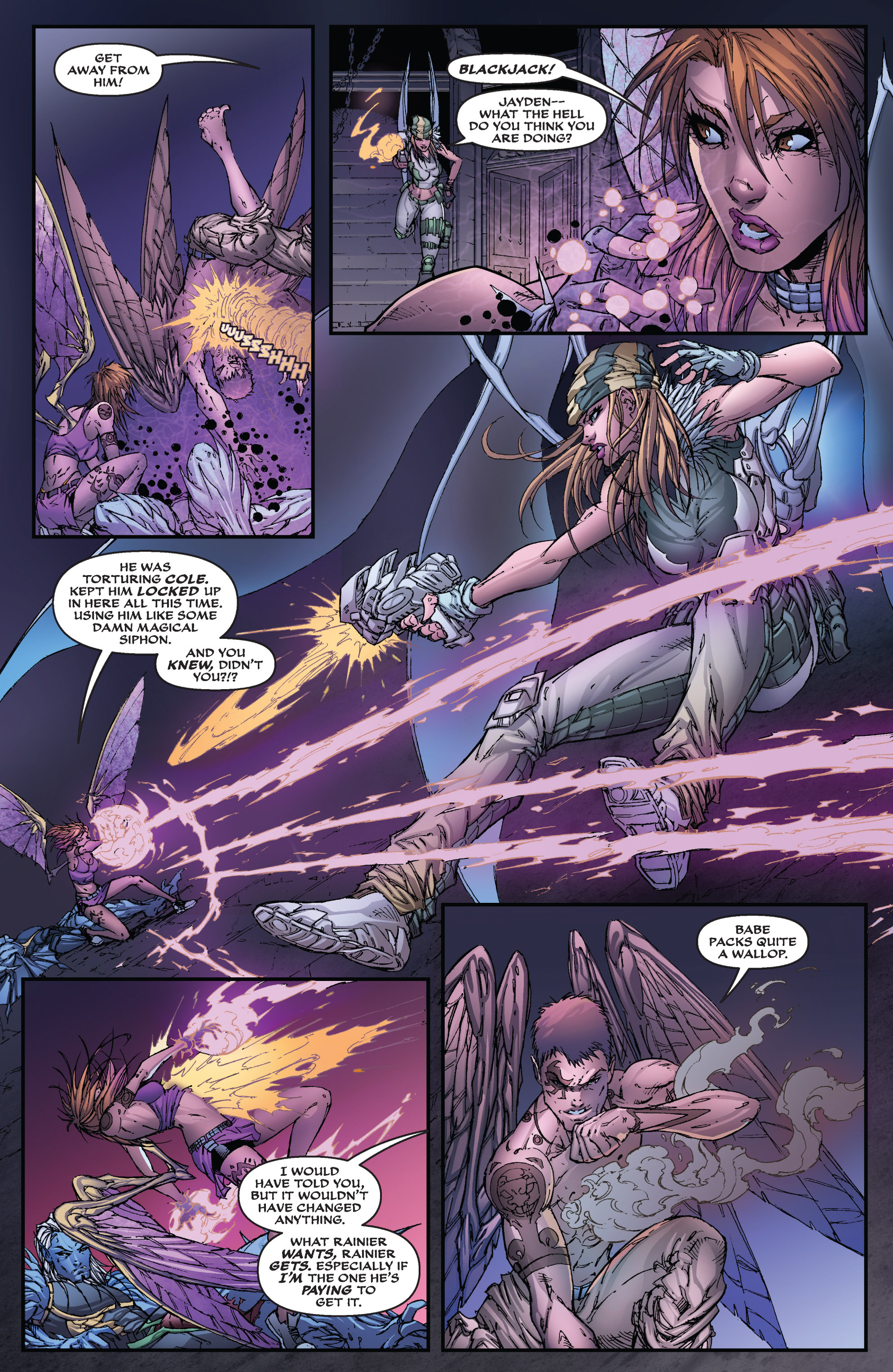 Read online Michael Turner's Soulfire (2013) comic -  Issue #6 - 12