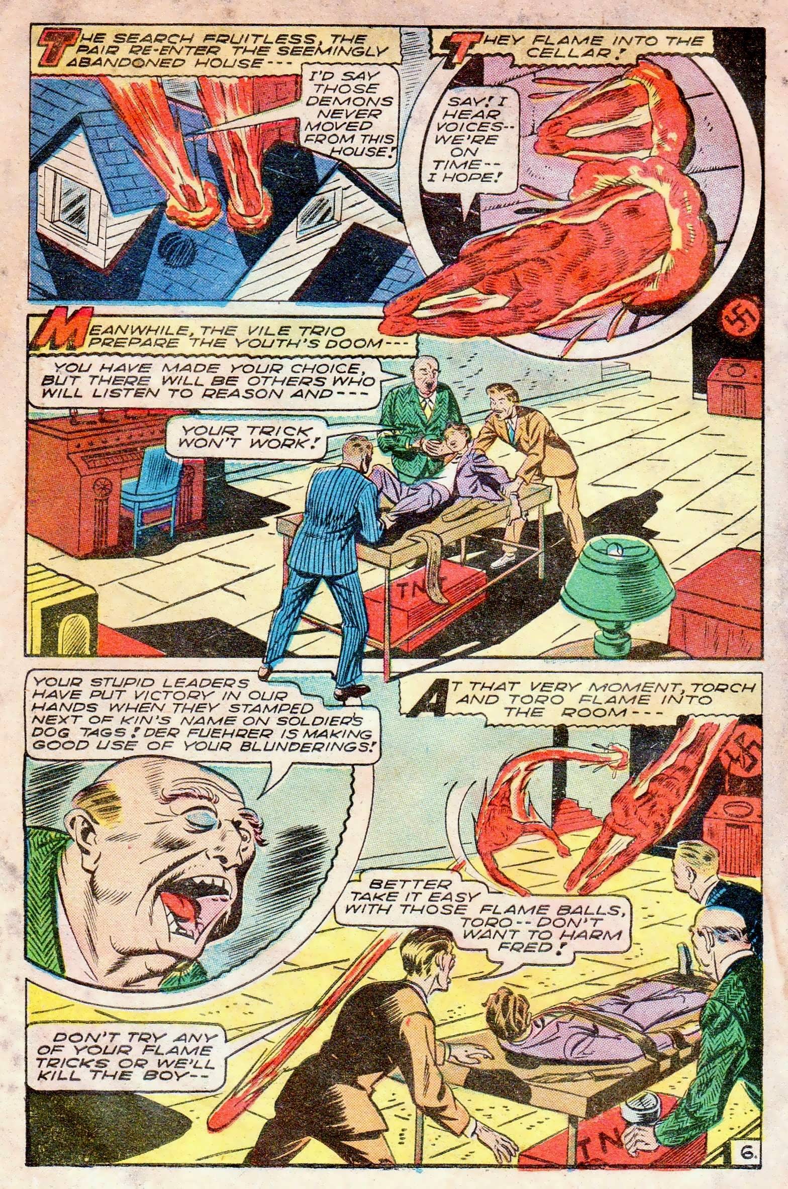 Read online The Human Torch (1940) comic -  Issue #15 - 34