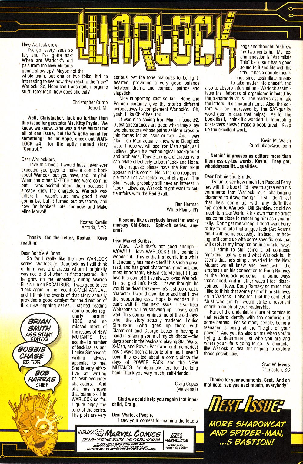 Read online Warlock (1999) comic -  Issue #5 - 28