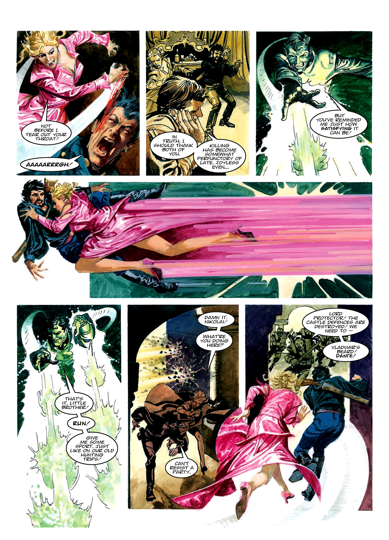 Read online Nikolai Dante comic -  Issue # TPB 10 - 175