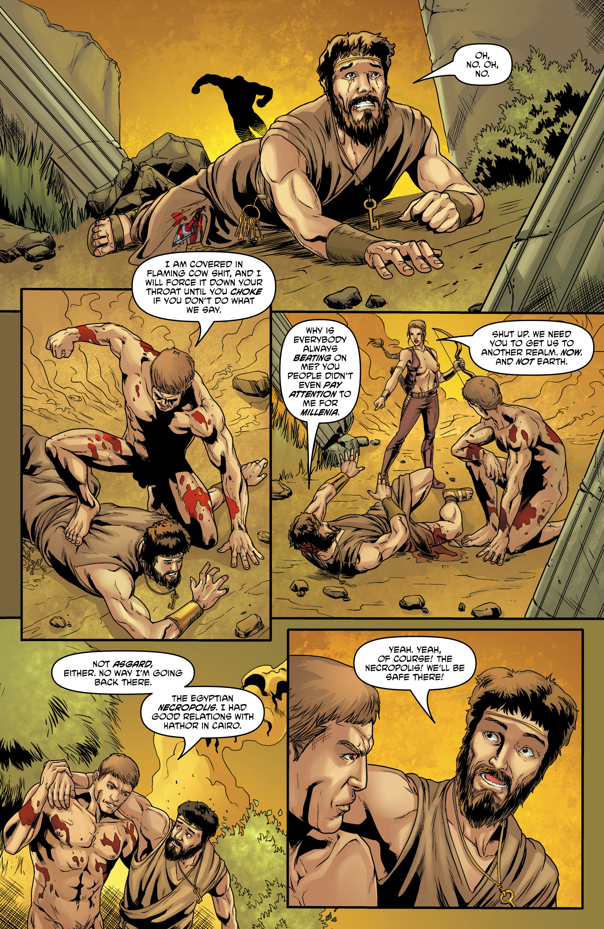 Read online God Is Dead comic -  Issue #26 - 21