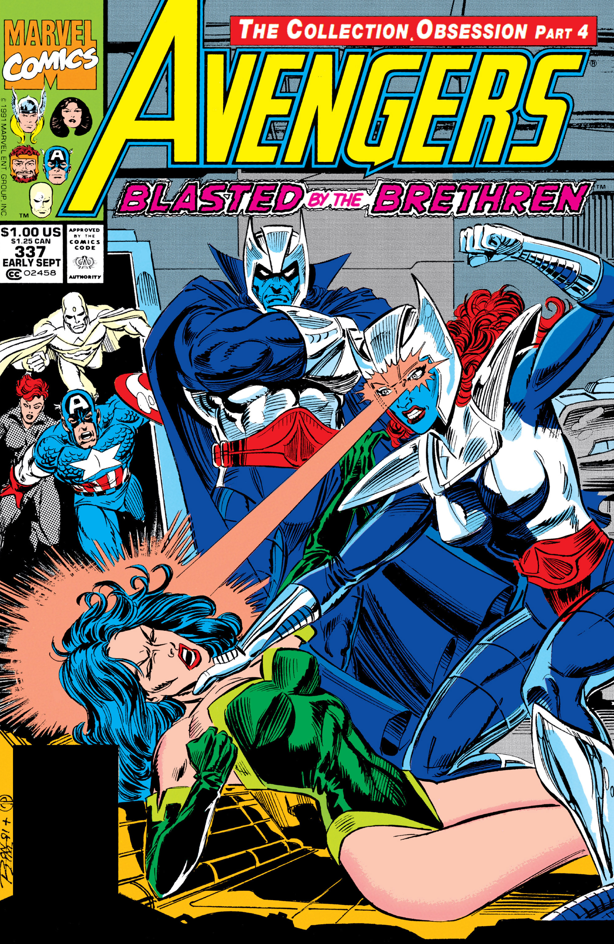 Read online The Avengers (1963) comic -  Issue #337 - 1