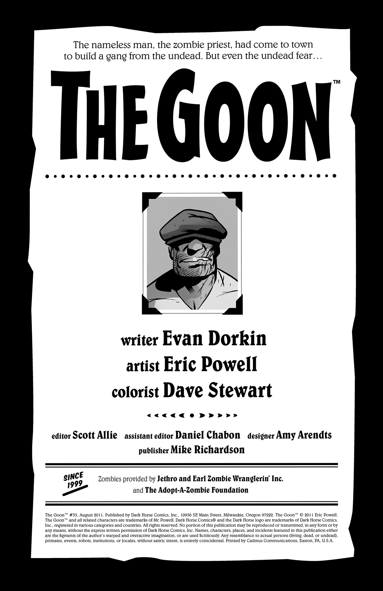 Read online The Goon (2003) comic -  Issue #35 - 2