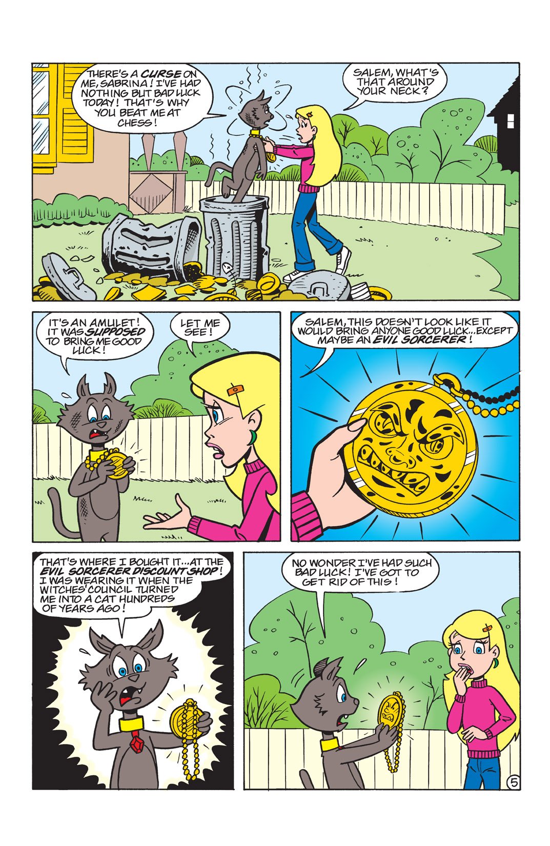 Read online Sabrina the Teenage Witch (2000) comic -  Issue #25 - 23