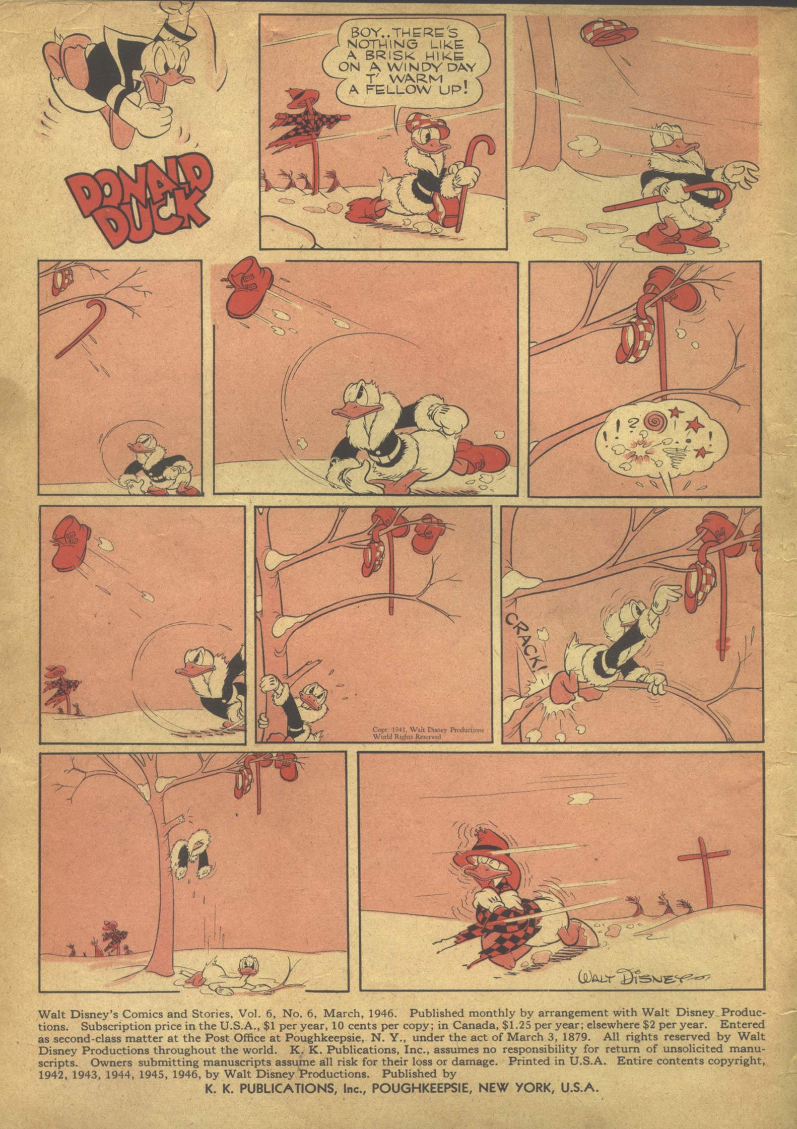 Read online Walt Disney's Comics and Stories comic -  Issue #66 - 2