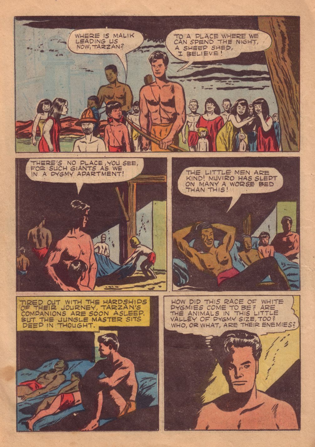 Read online Tarzan (1948) comic -  Issue #8 - 20