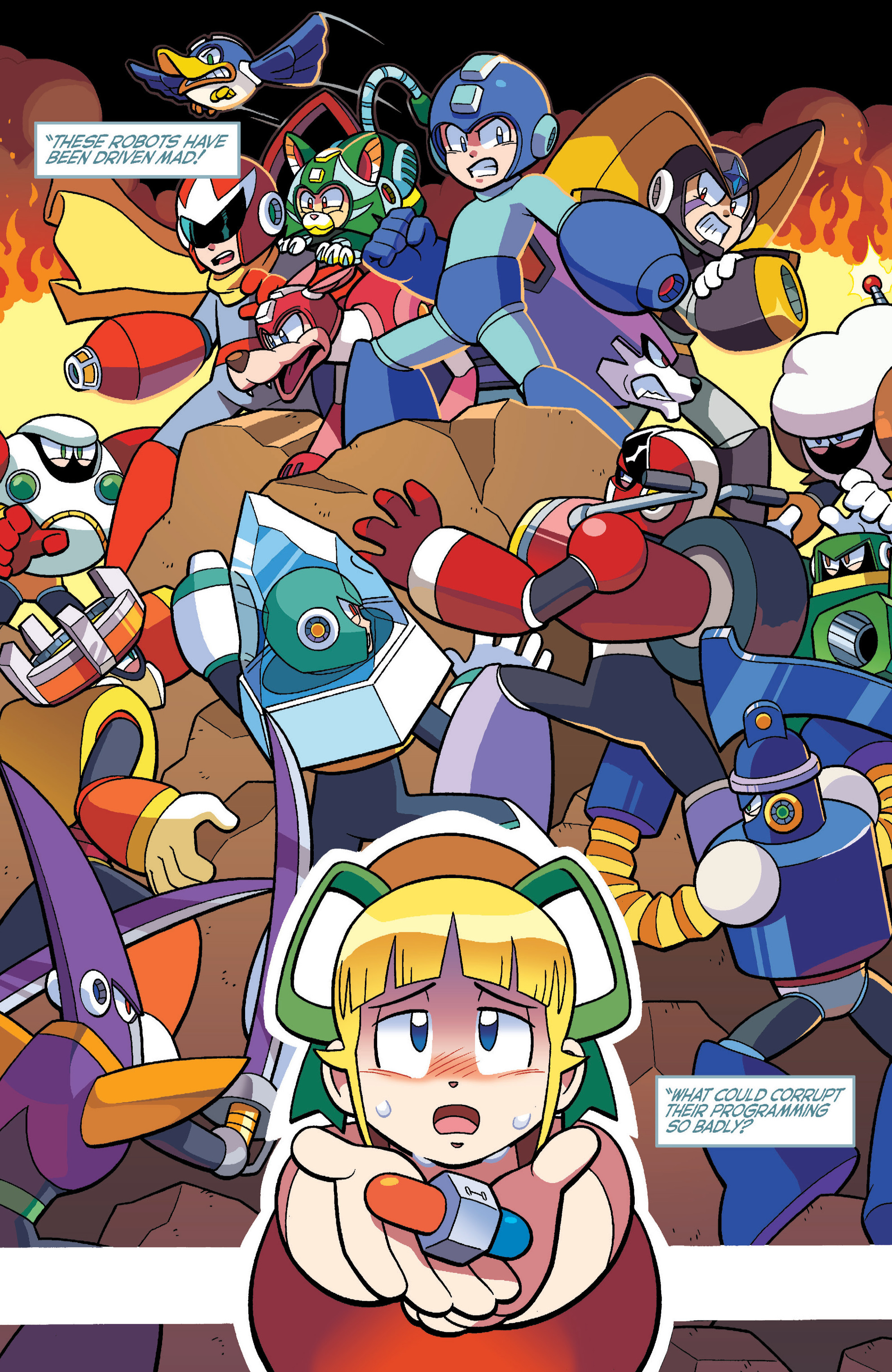 Read online Mega Man comic -  Issue #55 - 14