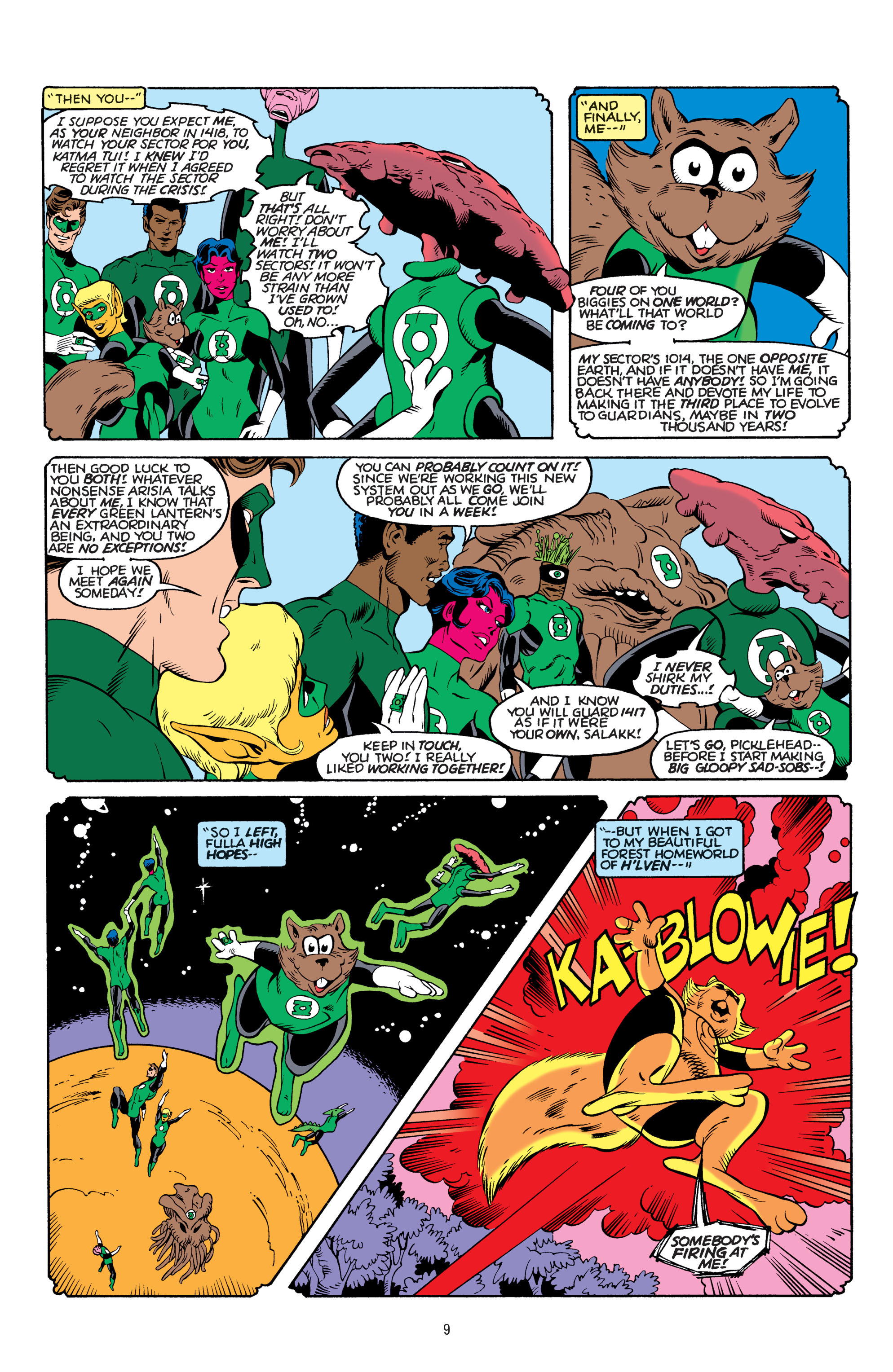 Read online Tales of the Green Lantern Corps comic -  Issue # _TPB 3 - 10