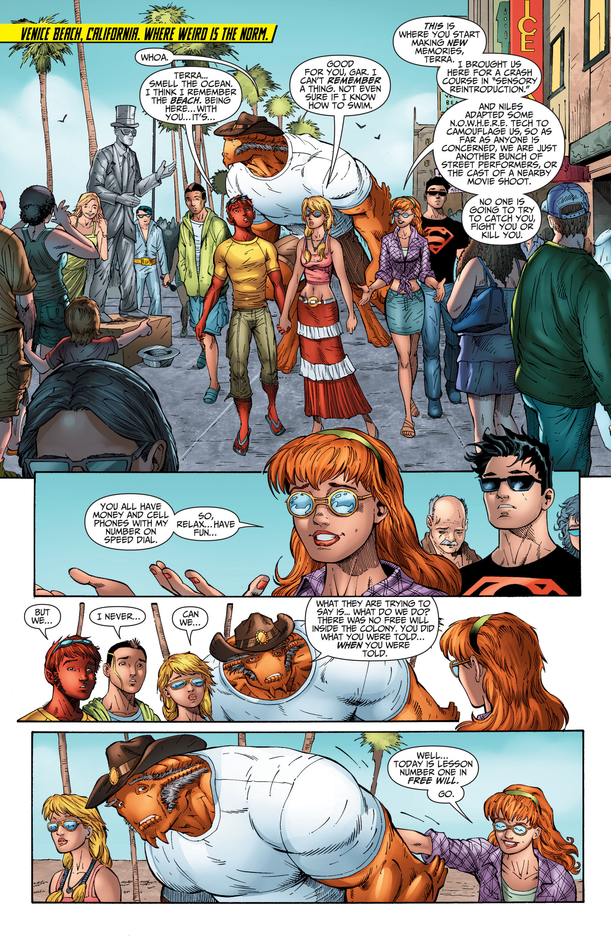 Read online The Ravagers comic -  Issue #6 - 7