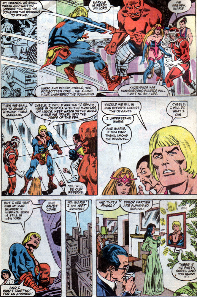 Read online Eternals (1985) comic -  Issue #10 - 3