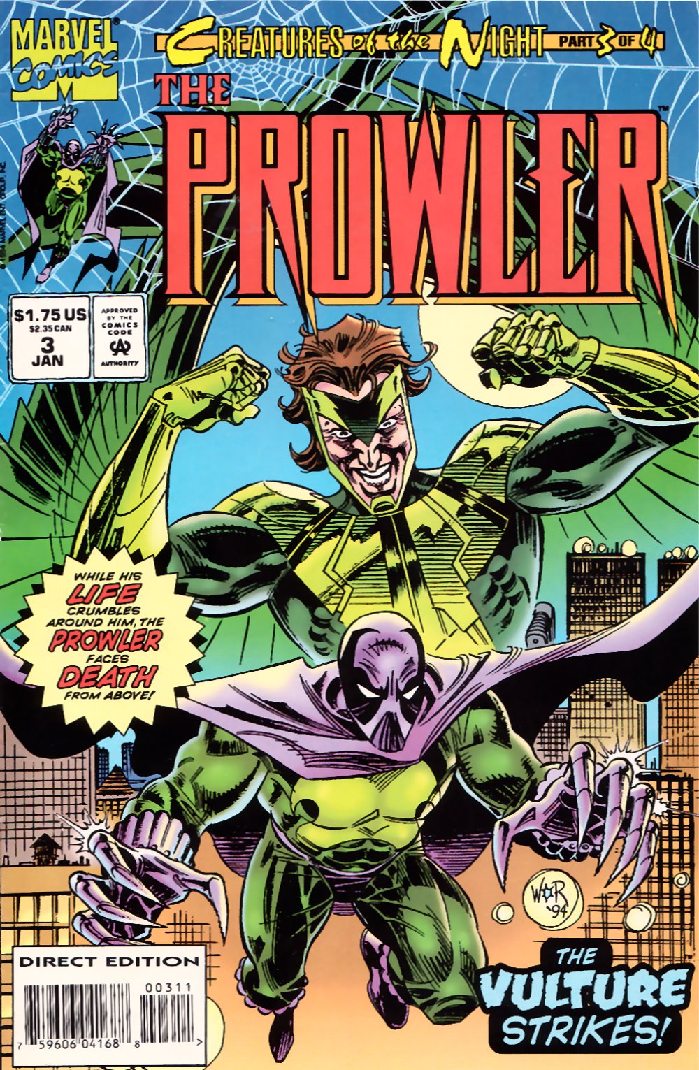 Read online The Prowler comic -  Issue #3 - 1