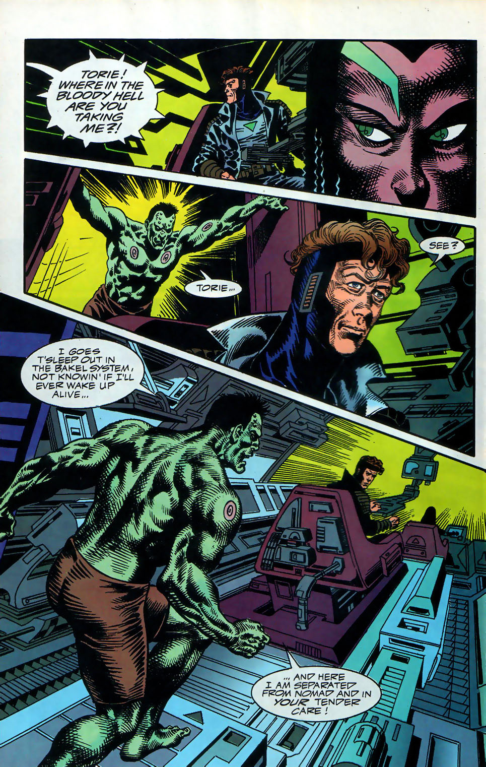 Read online Alien Legion: Binary Deep comic -  Issue # Full - 24