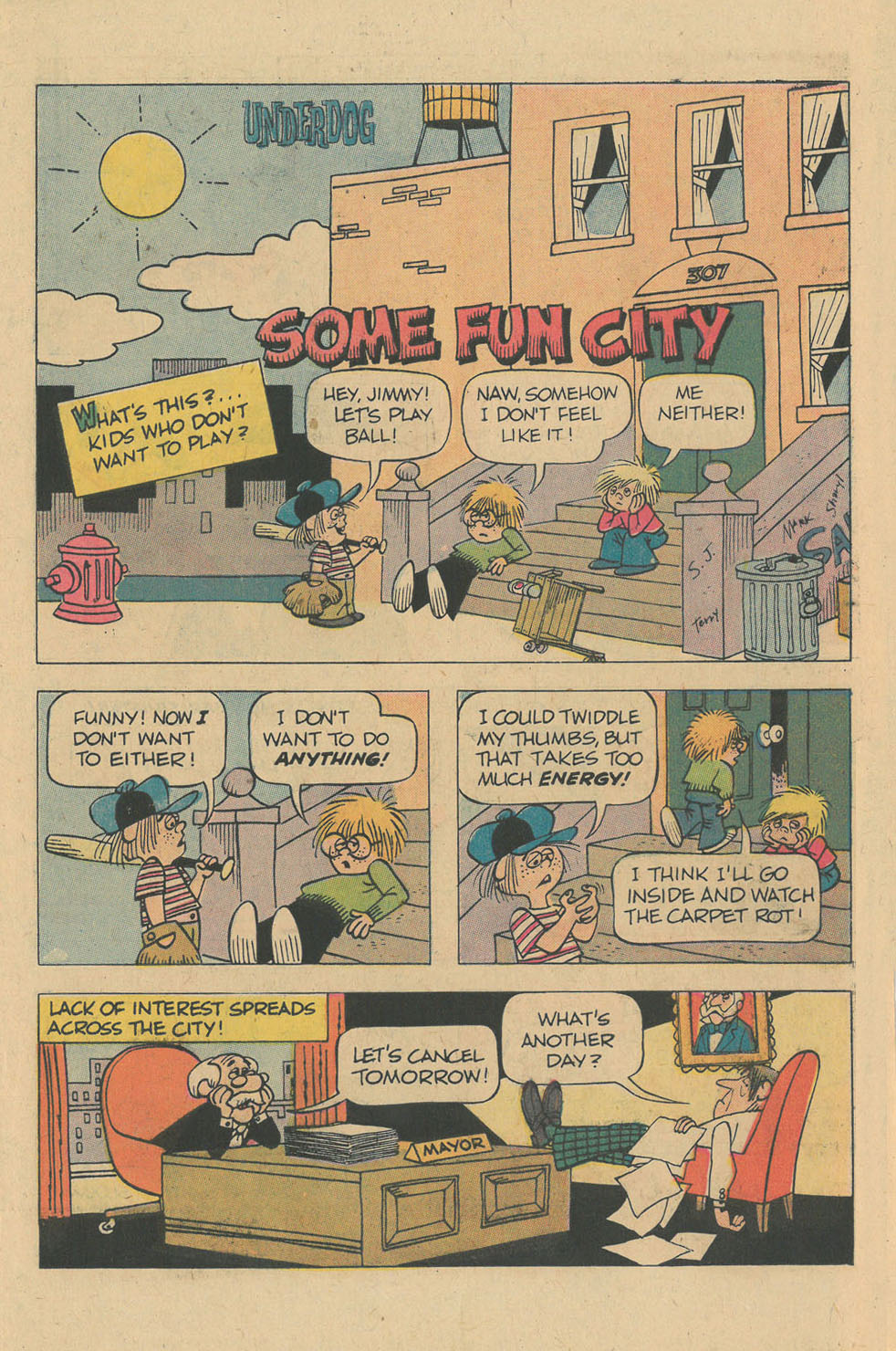Read online Underdog (1975) comic -  Issue #9 - 26