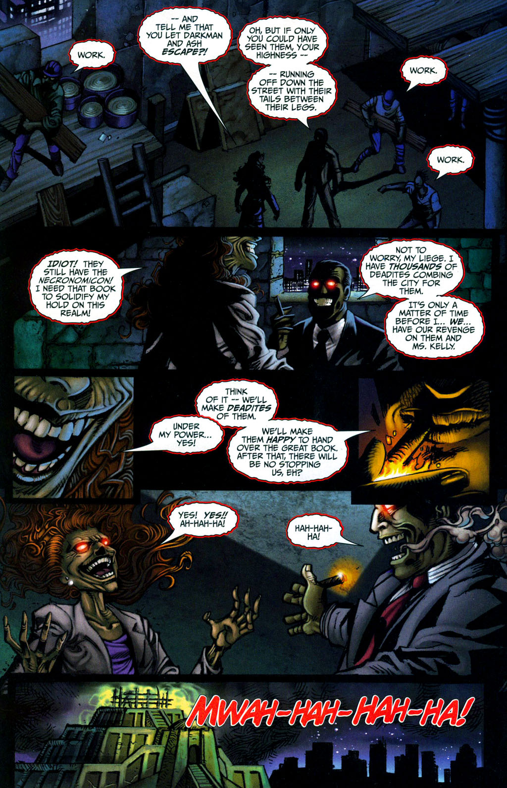 Read online Darkman vs. the Army of Darkness comic -  Issue #3 - 22