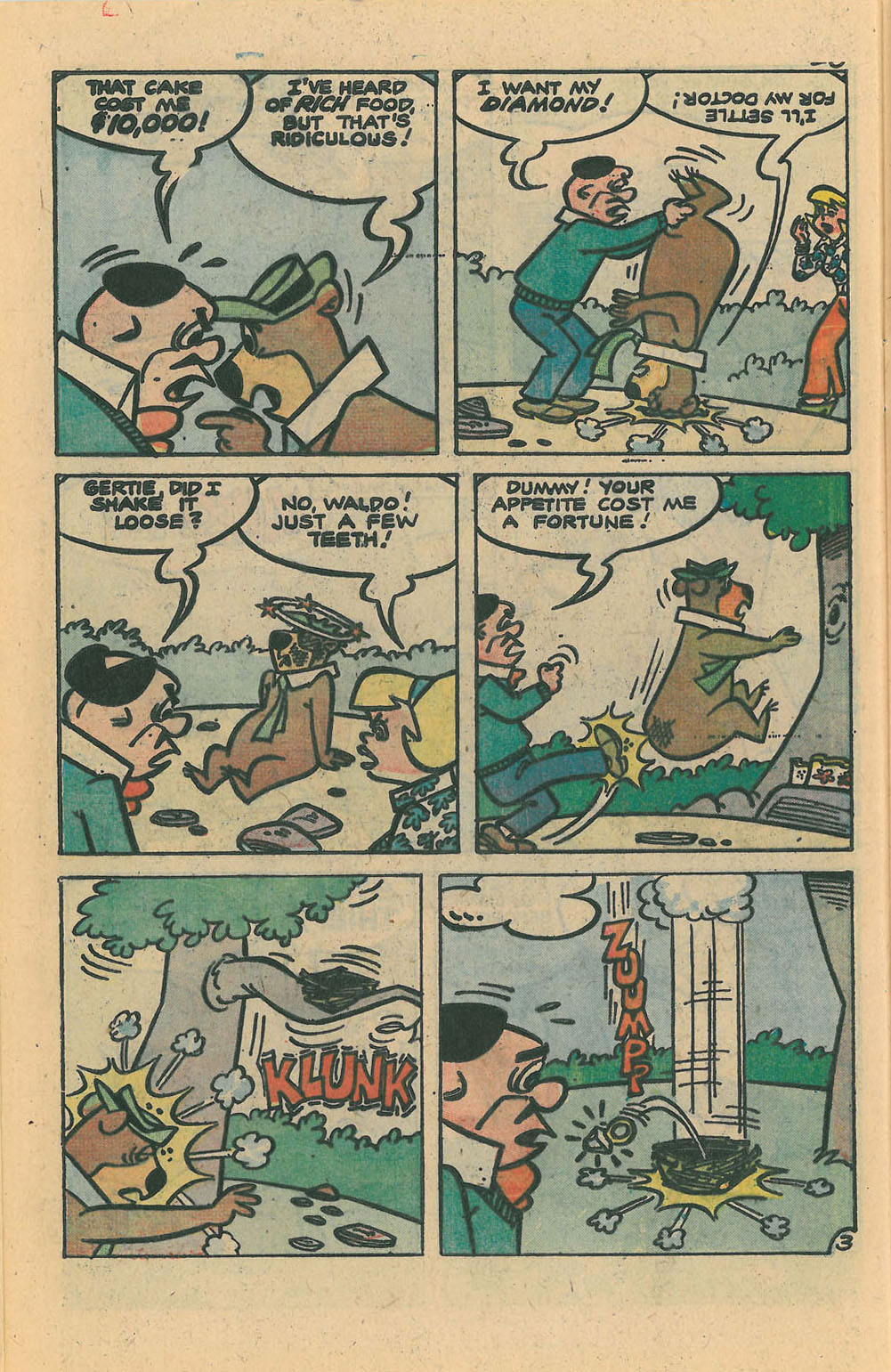 Read online Yogi Bear (1970) comic -  Issue #33 - 27