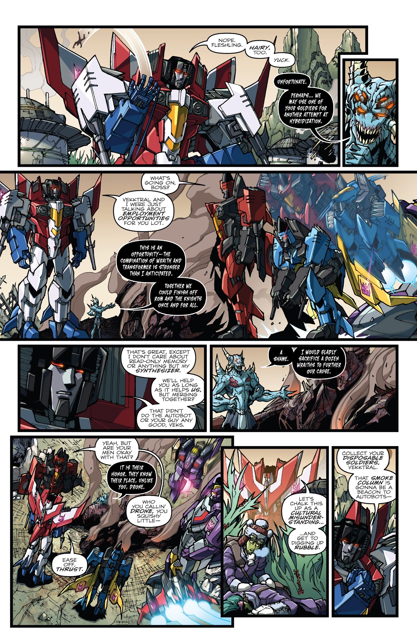 Read online ROM vs. Transformers: Shining Armor comic -  Issue # _TPB 1 - 61