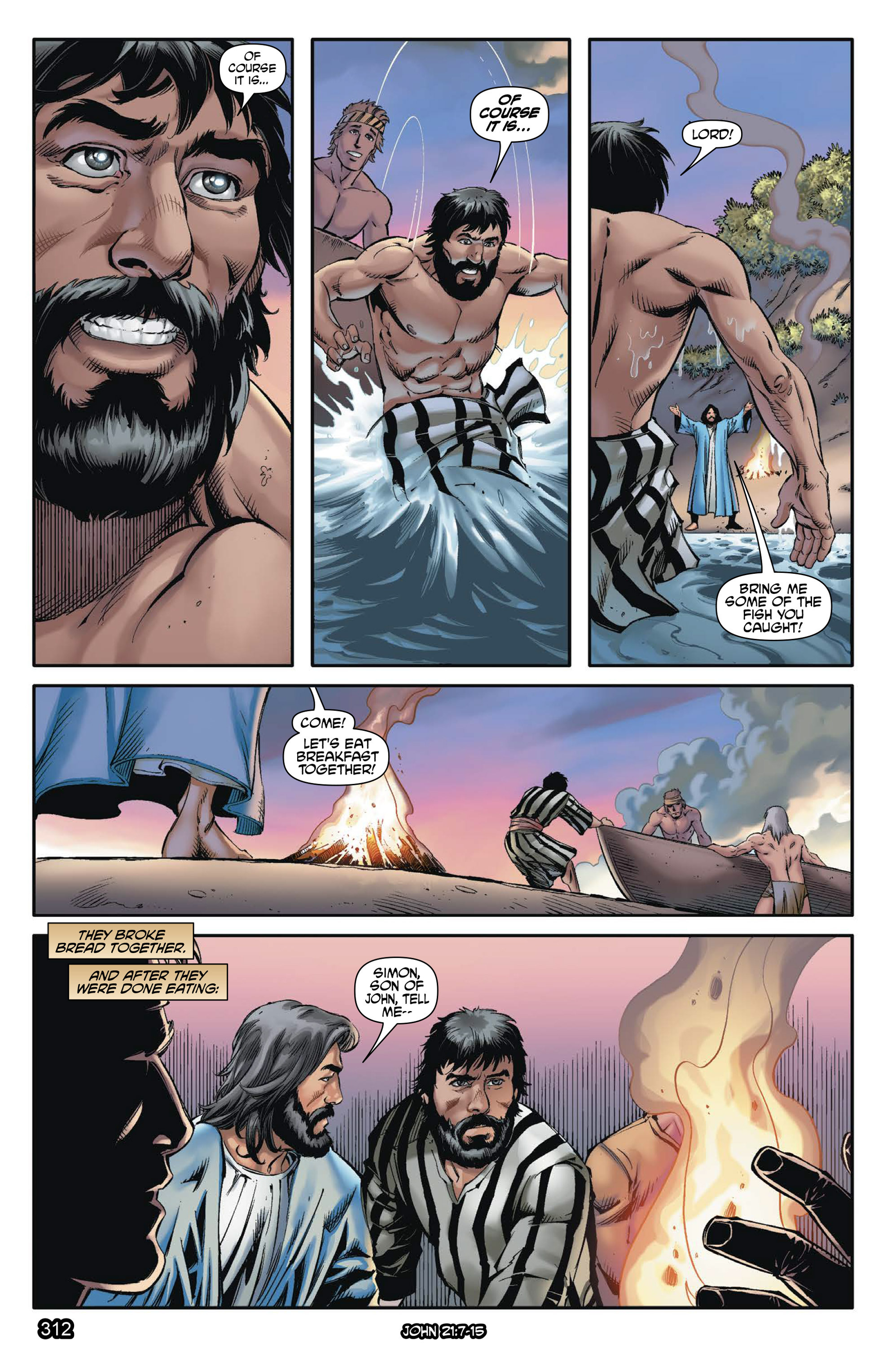 Read online The Kingstone Bible comic -  Issue #9 - 316
