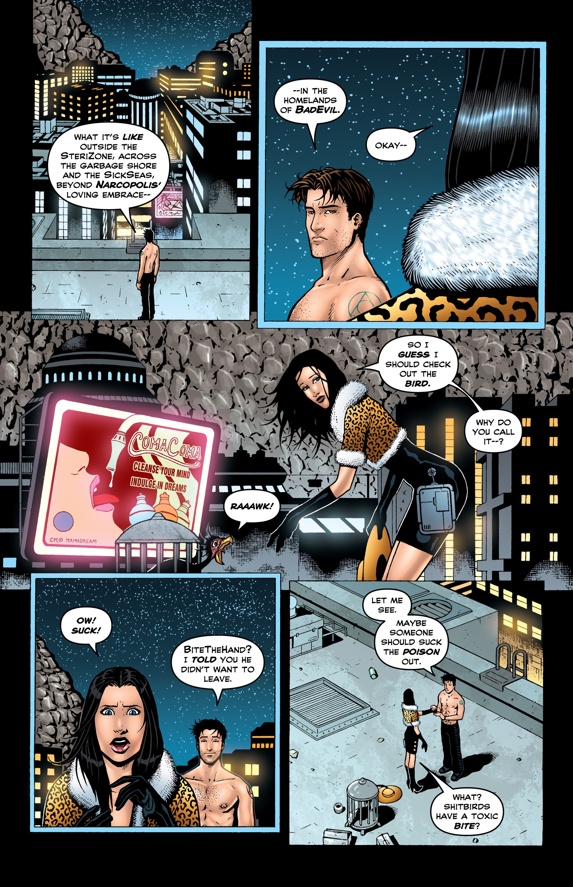 Read online Jamie Delano's Narcopolis comic -  Issue #1 - 18