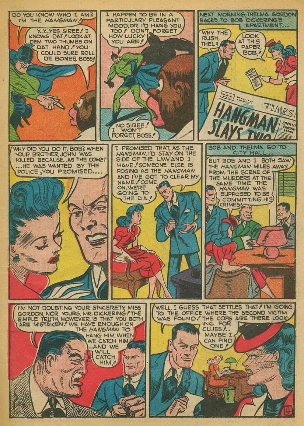 Read online Pep Comics comic -  Issue #18 - 19