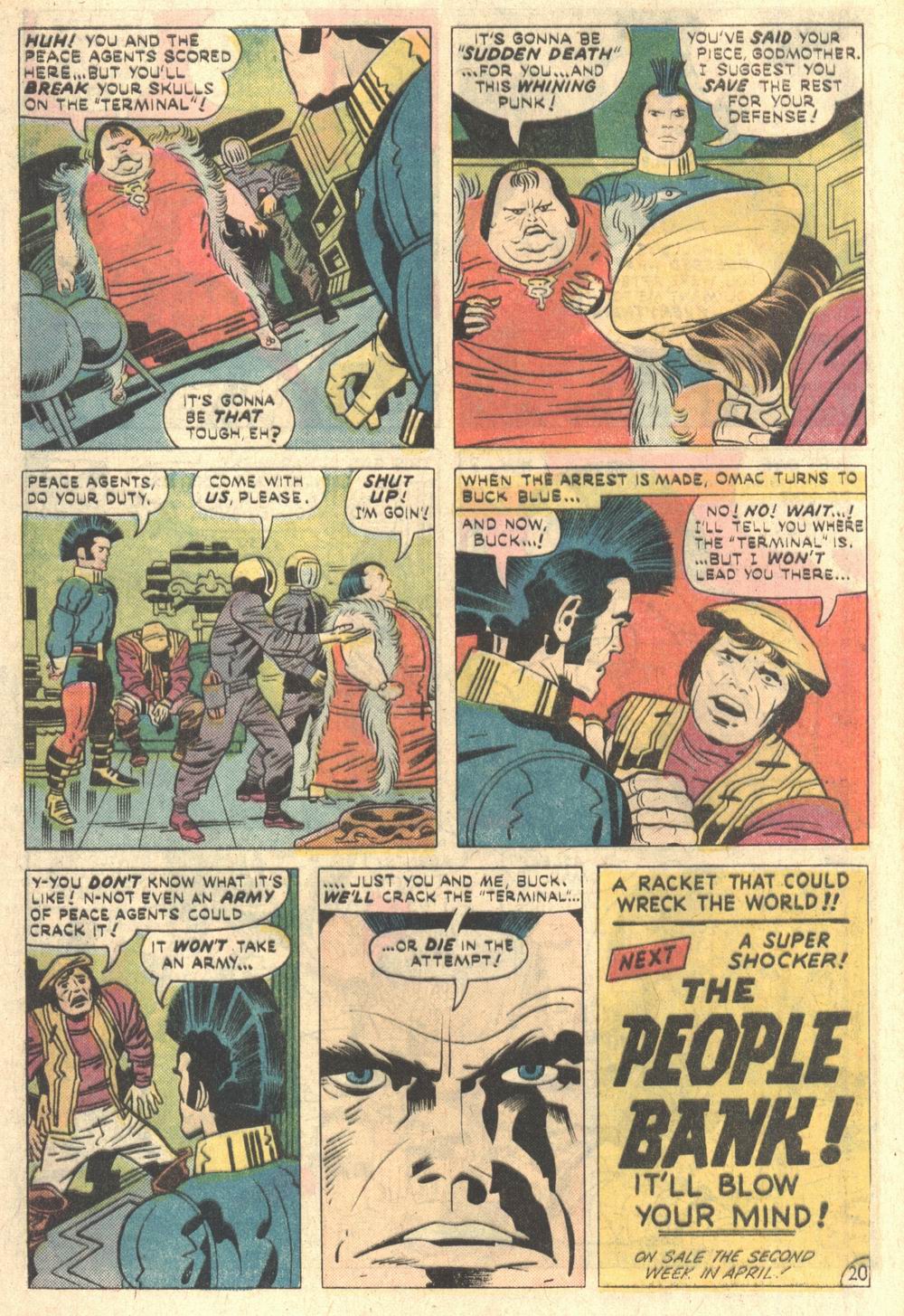Read online OMAC (1974) comic -  Issue #5 - 20