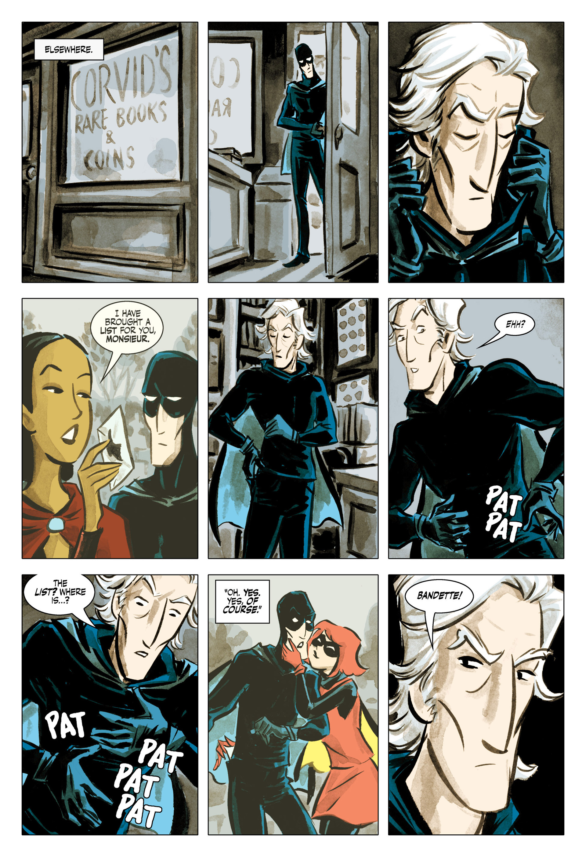 Read online Bandette (2012) comic -  Issue #5 - 7