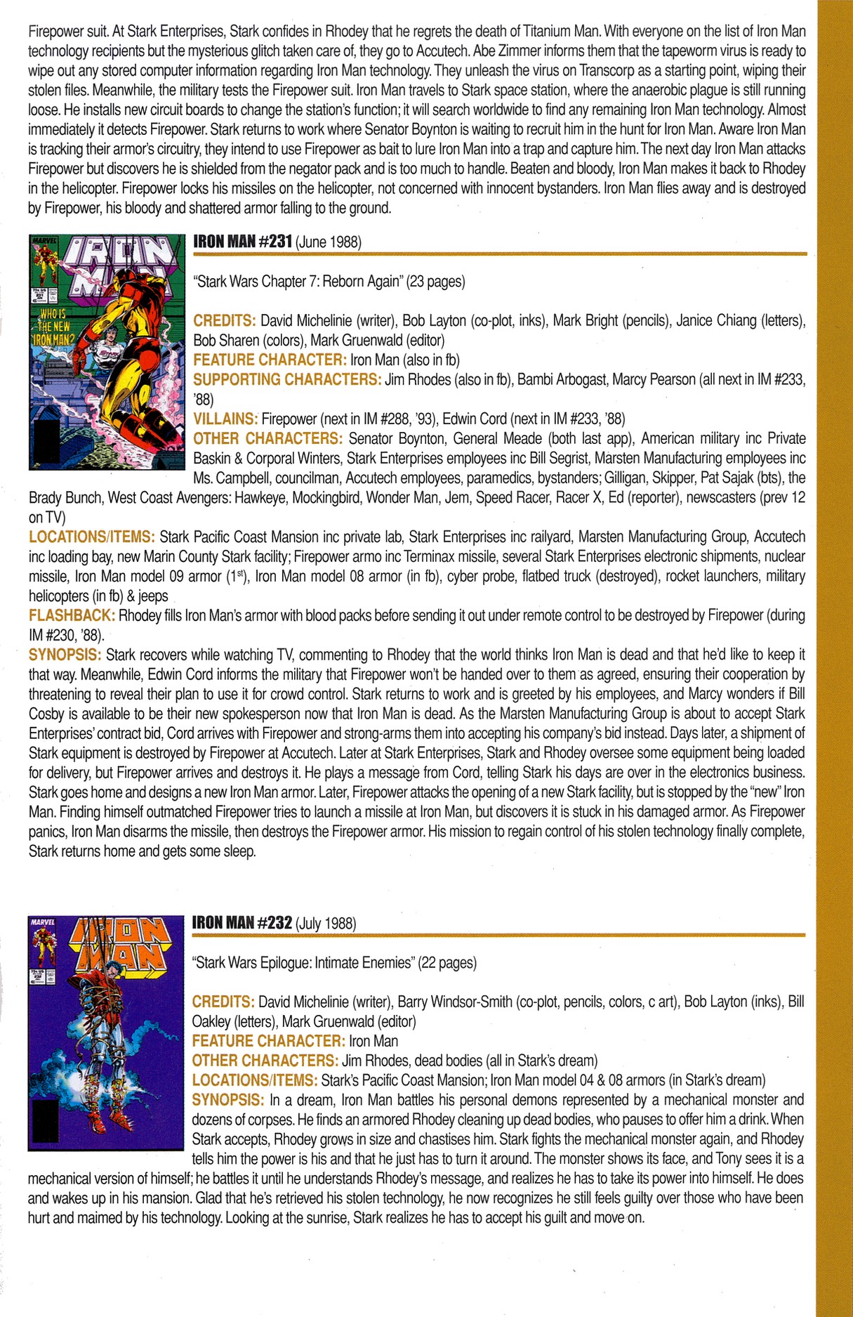 Read online Official Index to the Marvel Universe comic -  Issue #7 - 31