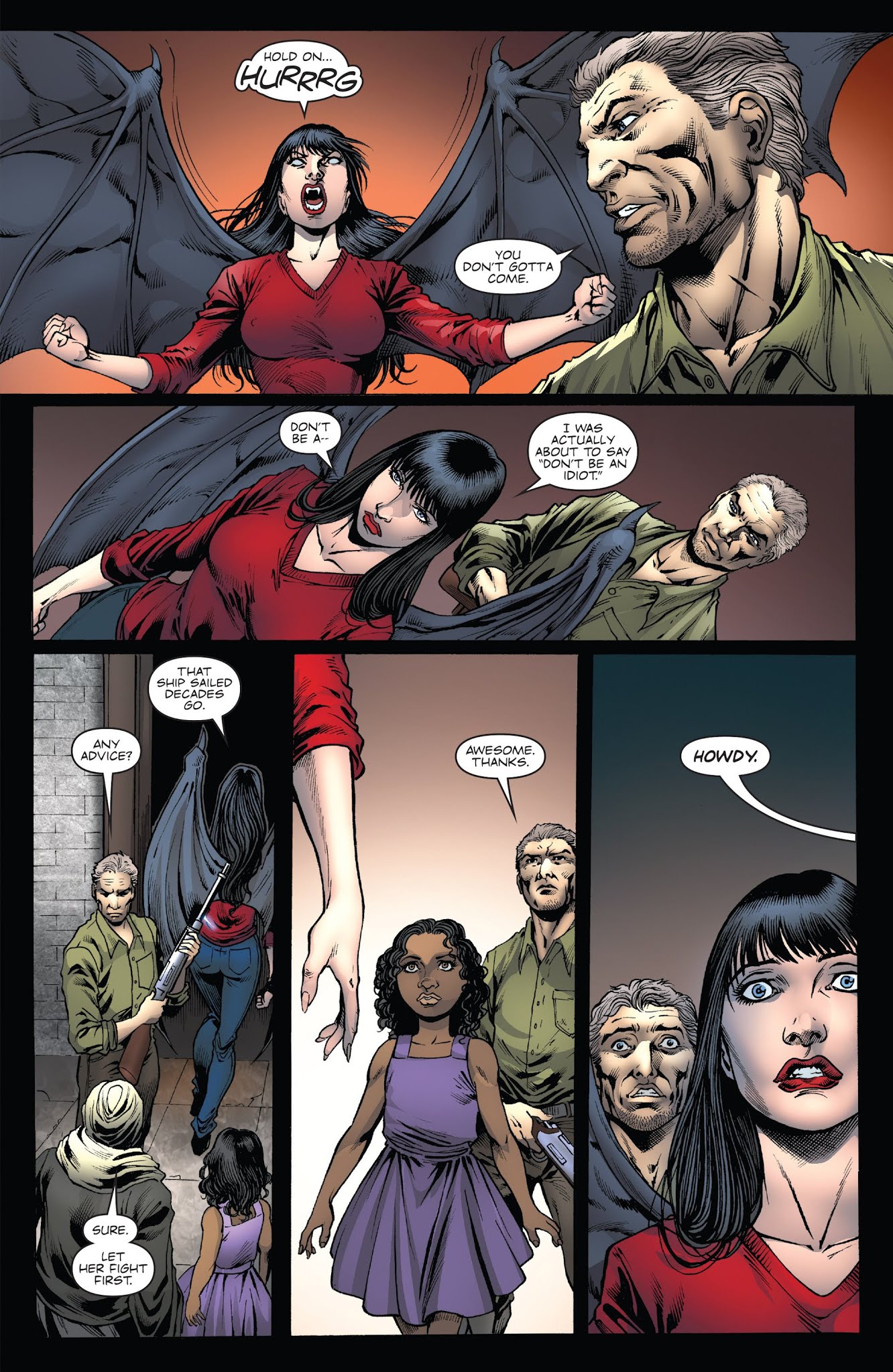 Read online Vampirella: Southern Gothic comic -  Issue #4 - 22