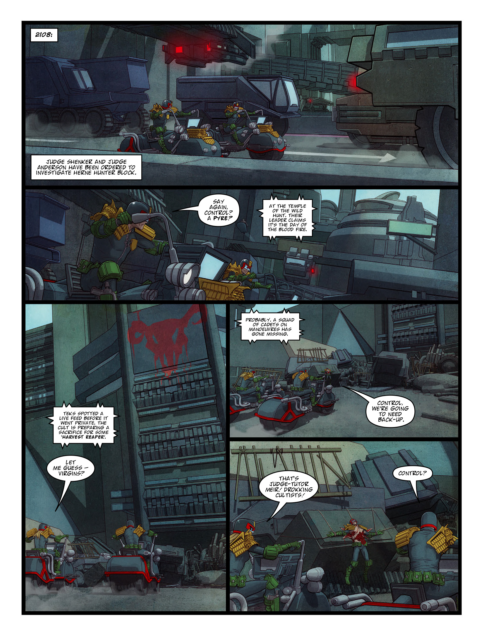 Read online Judge Dredd Megazine (Vol. 5) comic -  Issue #445 - 44