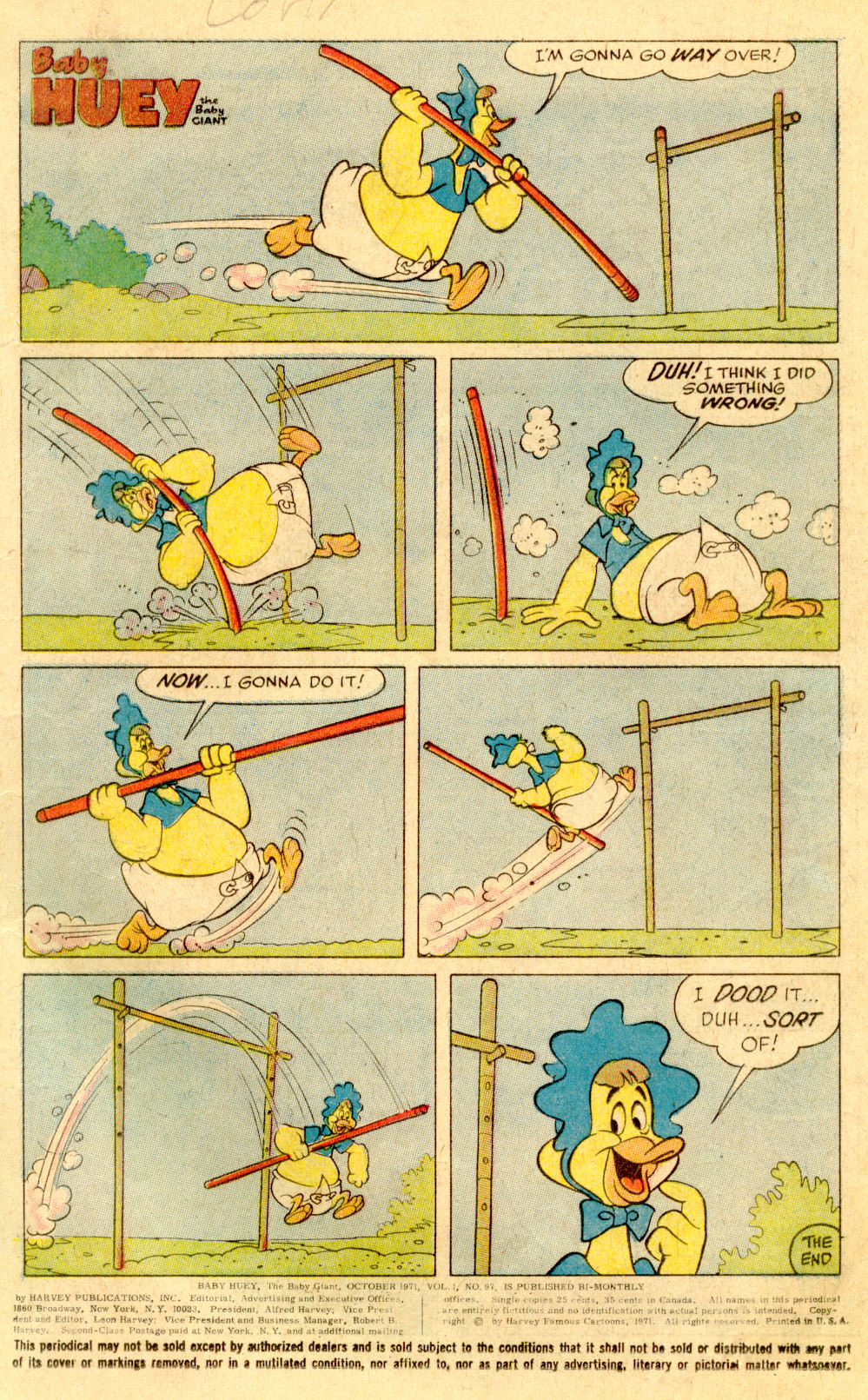 Read online Baby Huey, the Baby Giant comic -  Issue #97 - 3