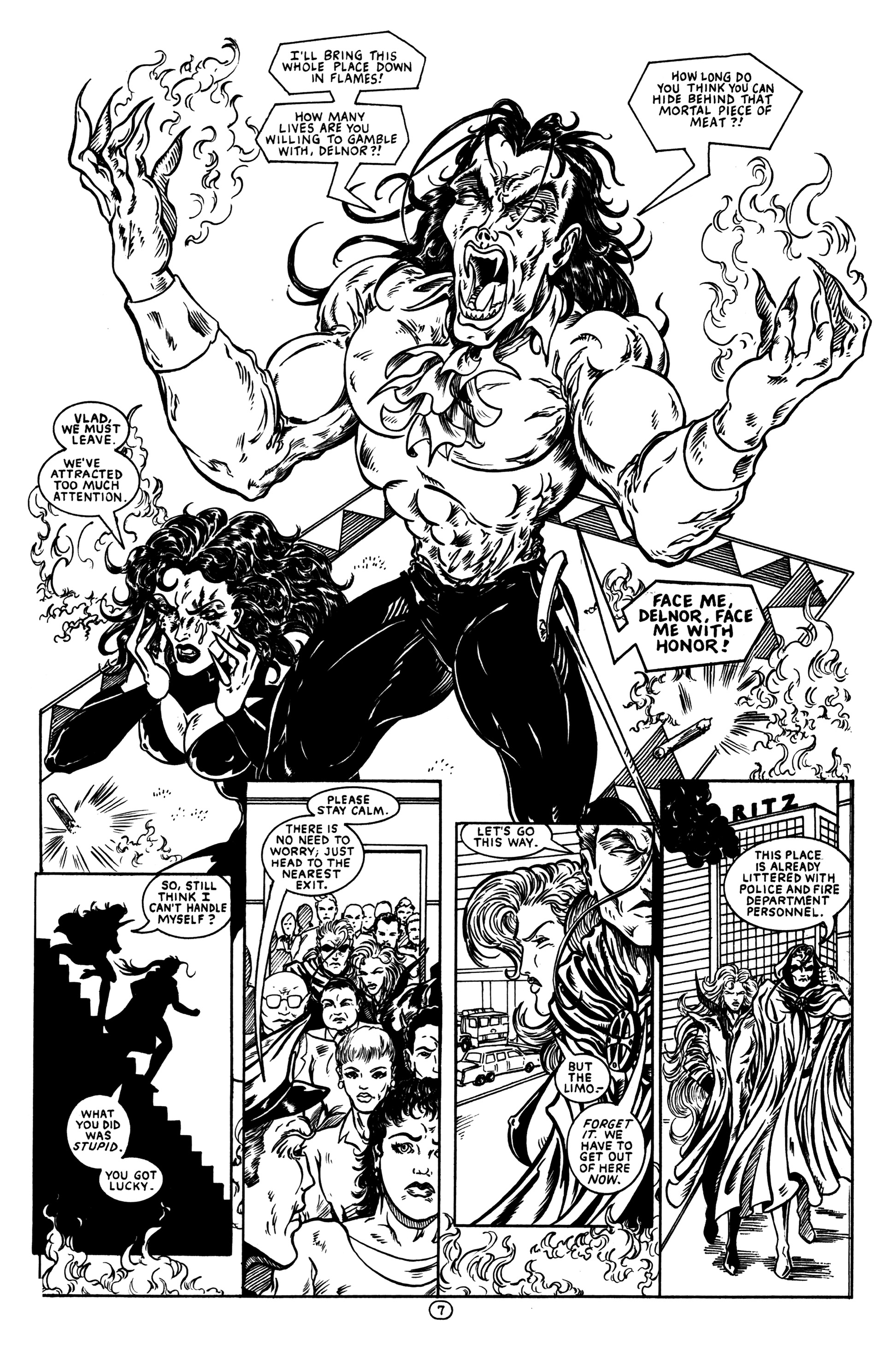Read online Flesh & Blood comic -  Issue #2 - 9
