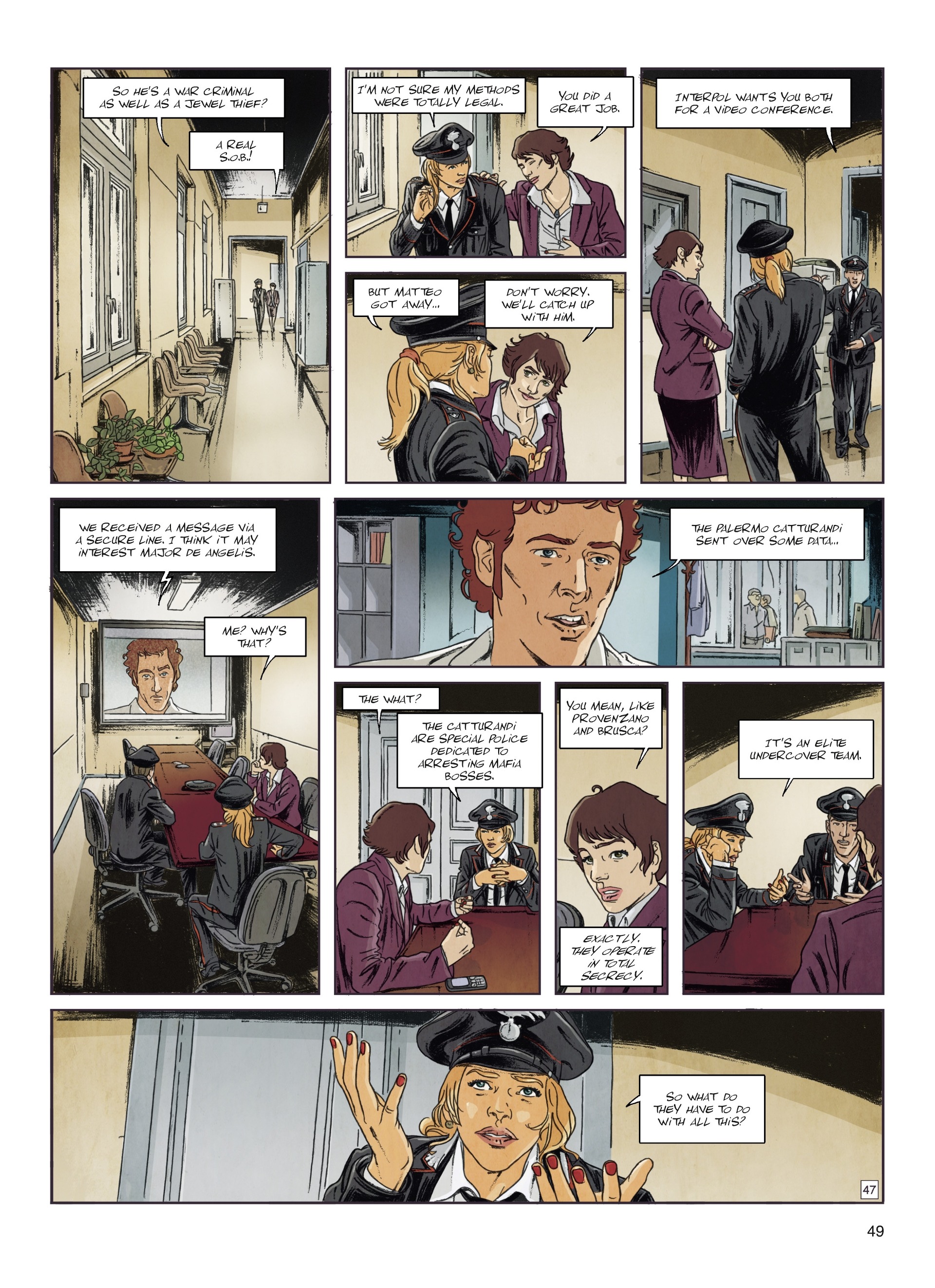 Read online Interpol comic -  Issue #3 - 49