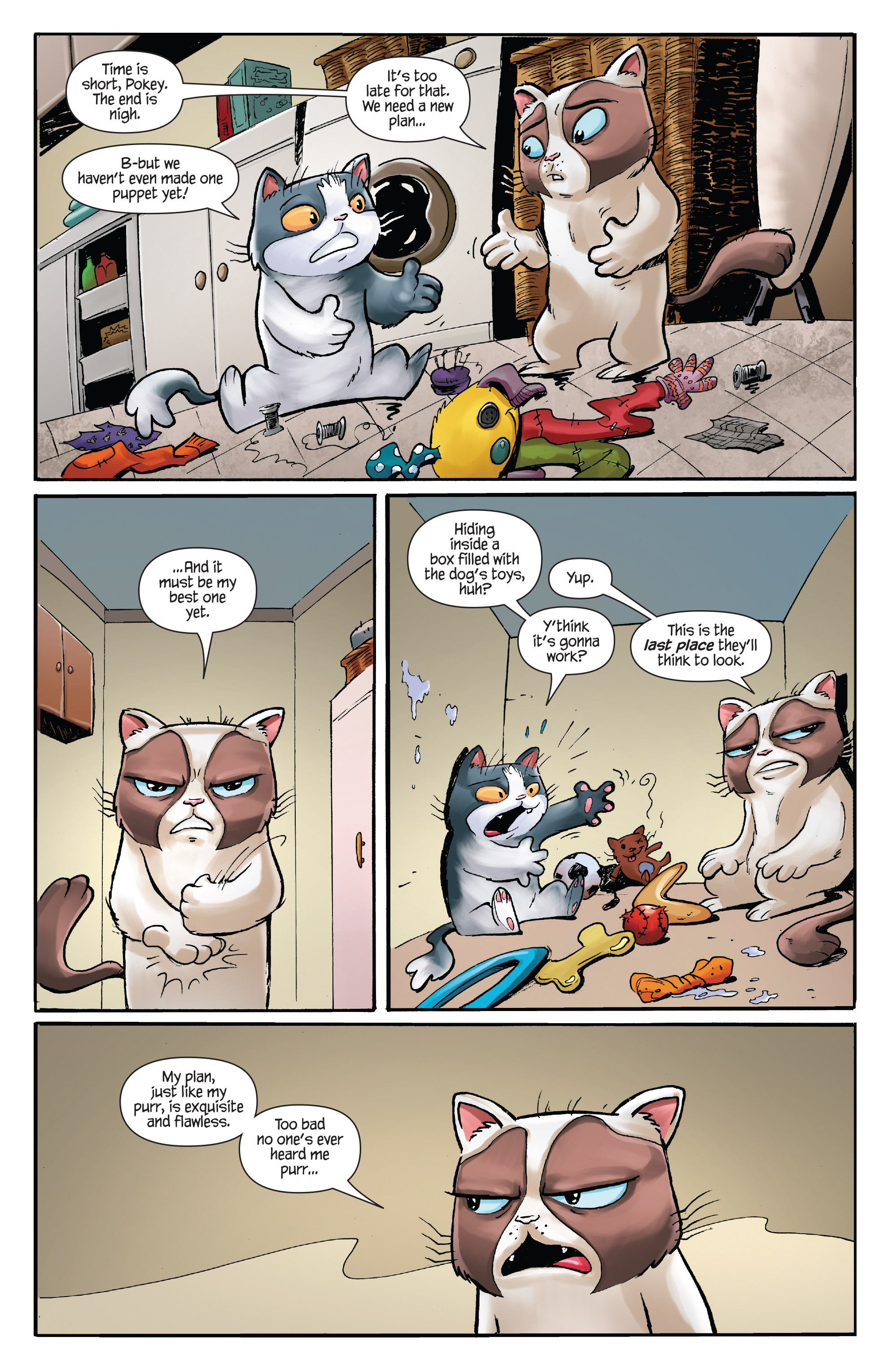 Read online Grumpy Cat & Pokey comic -  Issue #3 - 28
