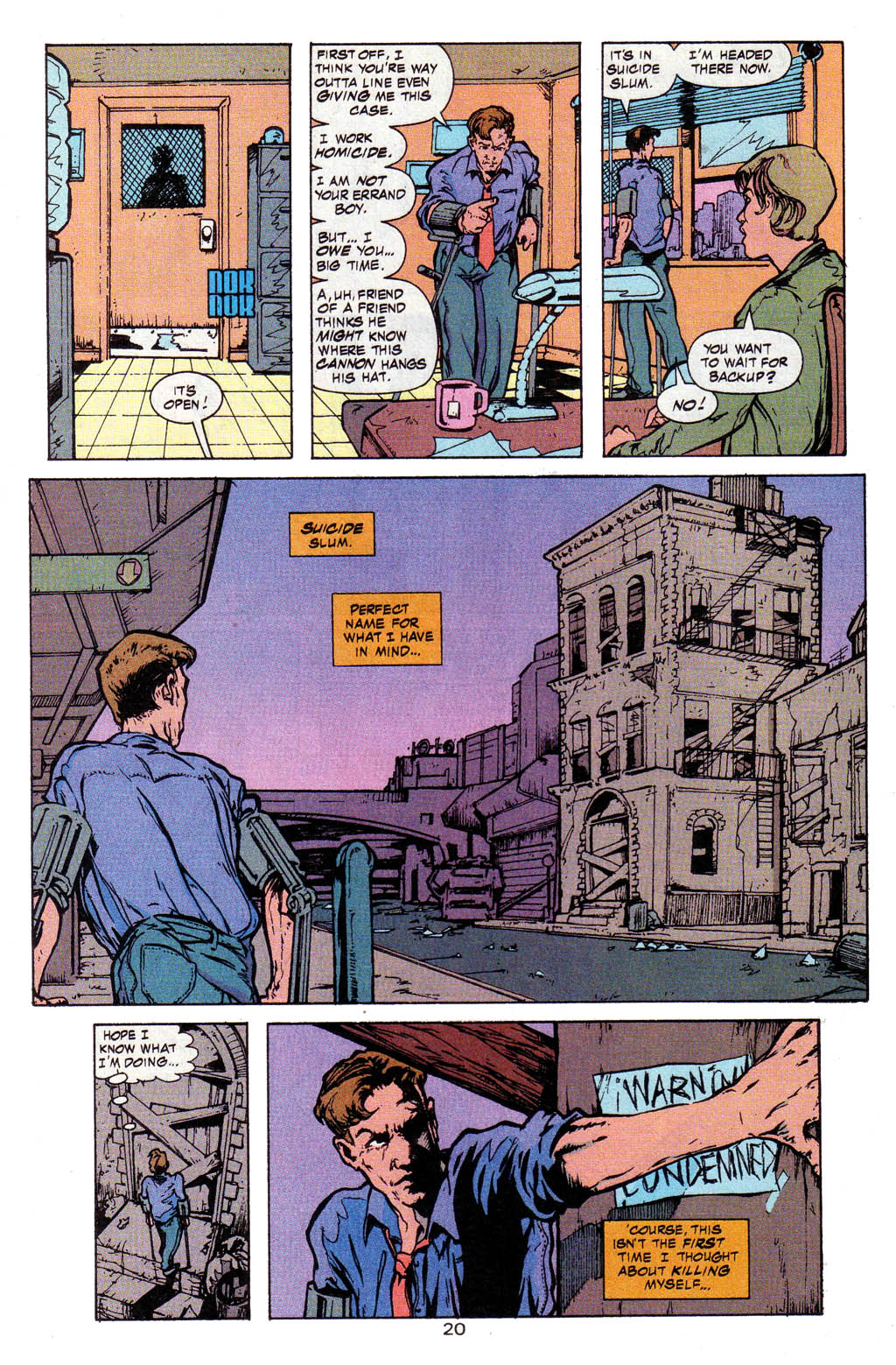 Read online Loose Cannon comic -  Issue #1 - 19