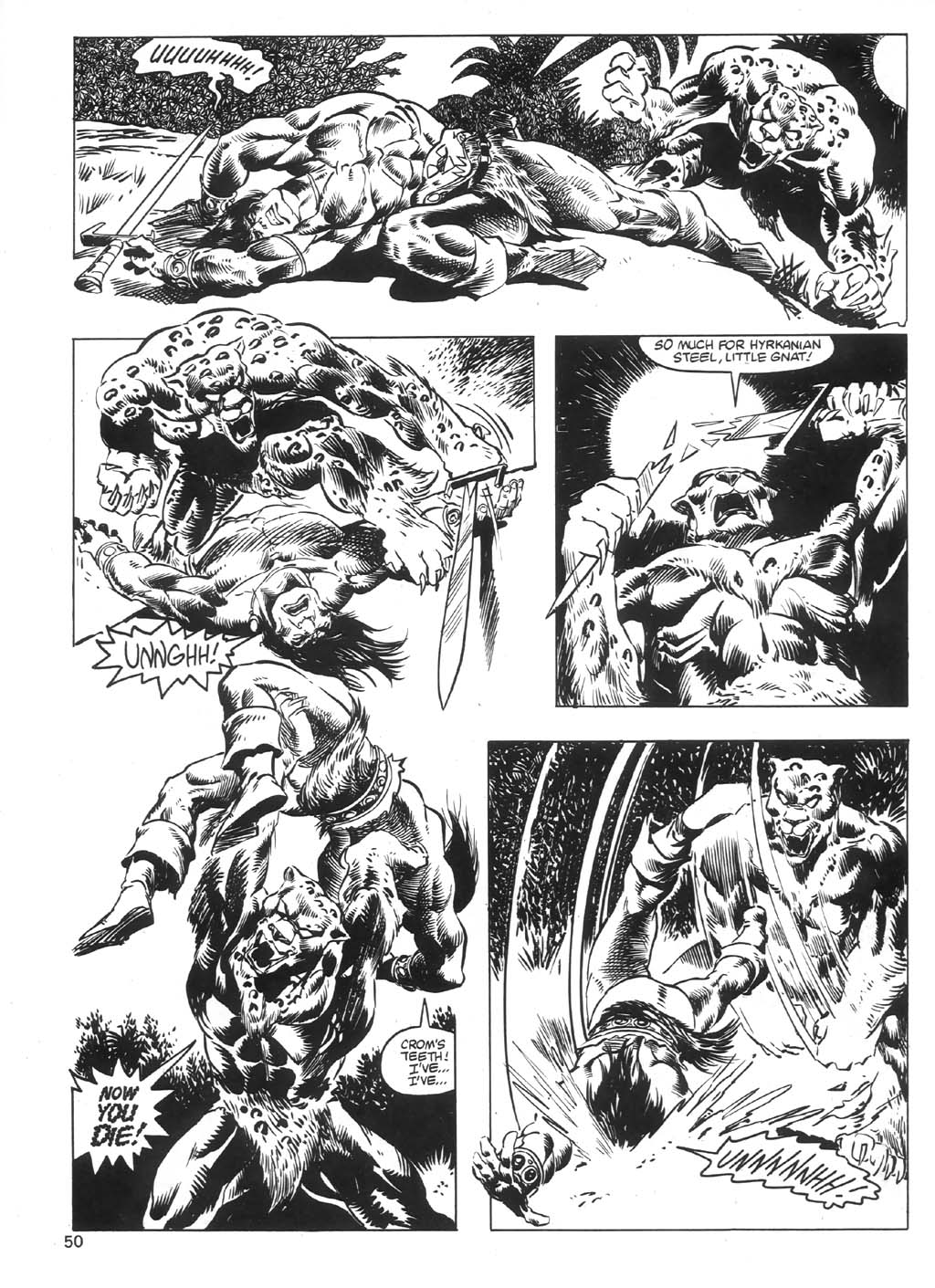 Read online The Savage Sword Of Conan comic -  Issue #97 - 50