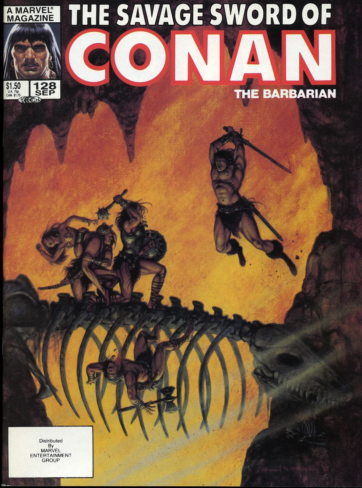 The Savage Sword Of Conan issue 128 - Page 1