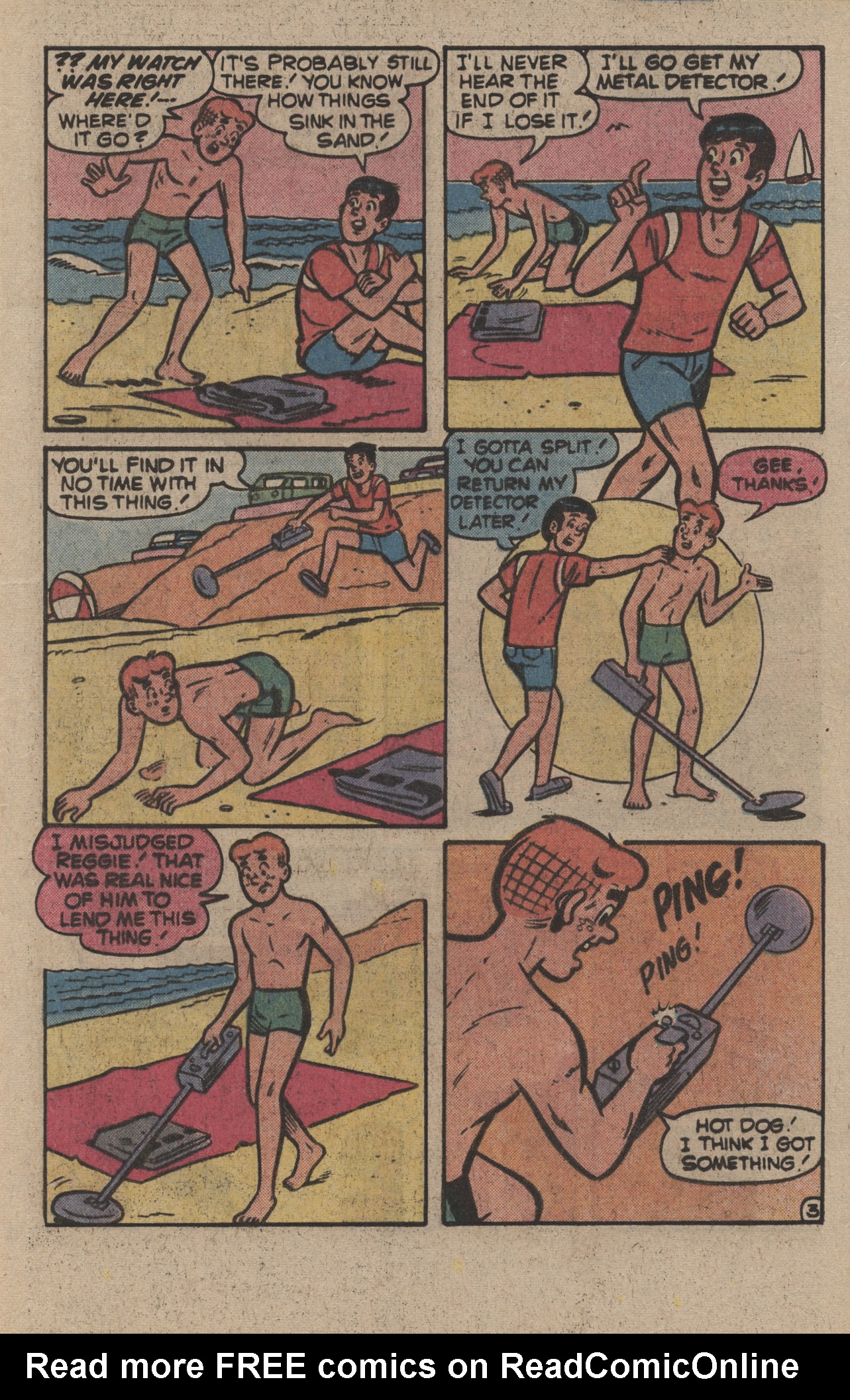 Read online Reggie and Me (1966) comic -  Issue #117 - 5