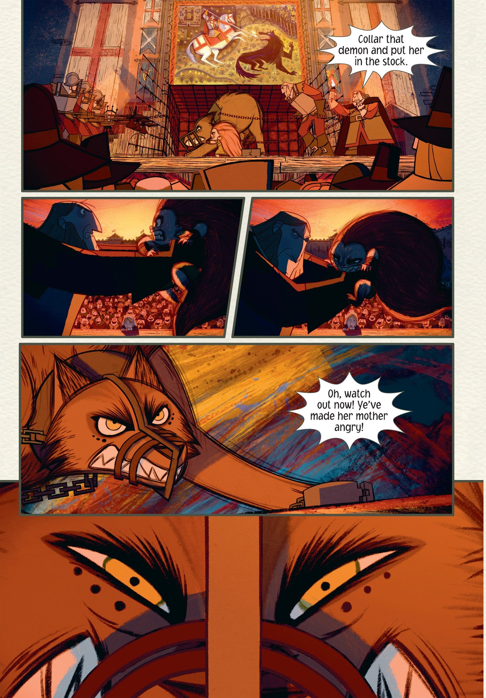 Read online Wolfwalkers: The Graphic Novel comic -  Issue # TPB (Part 3) - 1