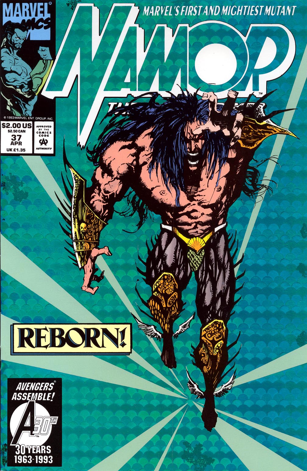 Read online Namor, The Sub-Mariner comic -  Issue #37 - 1