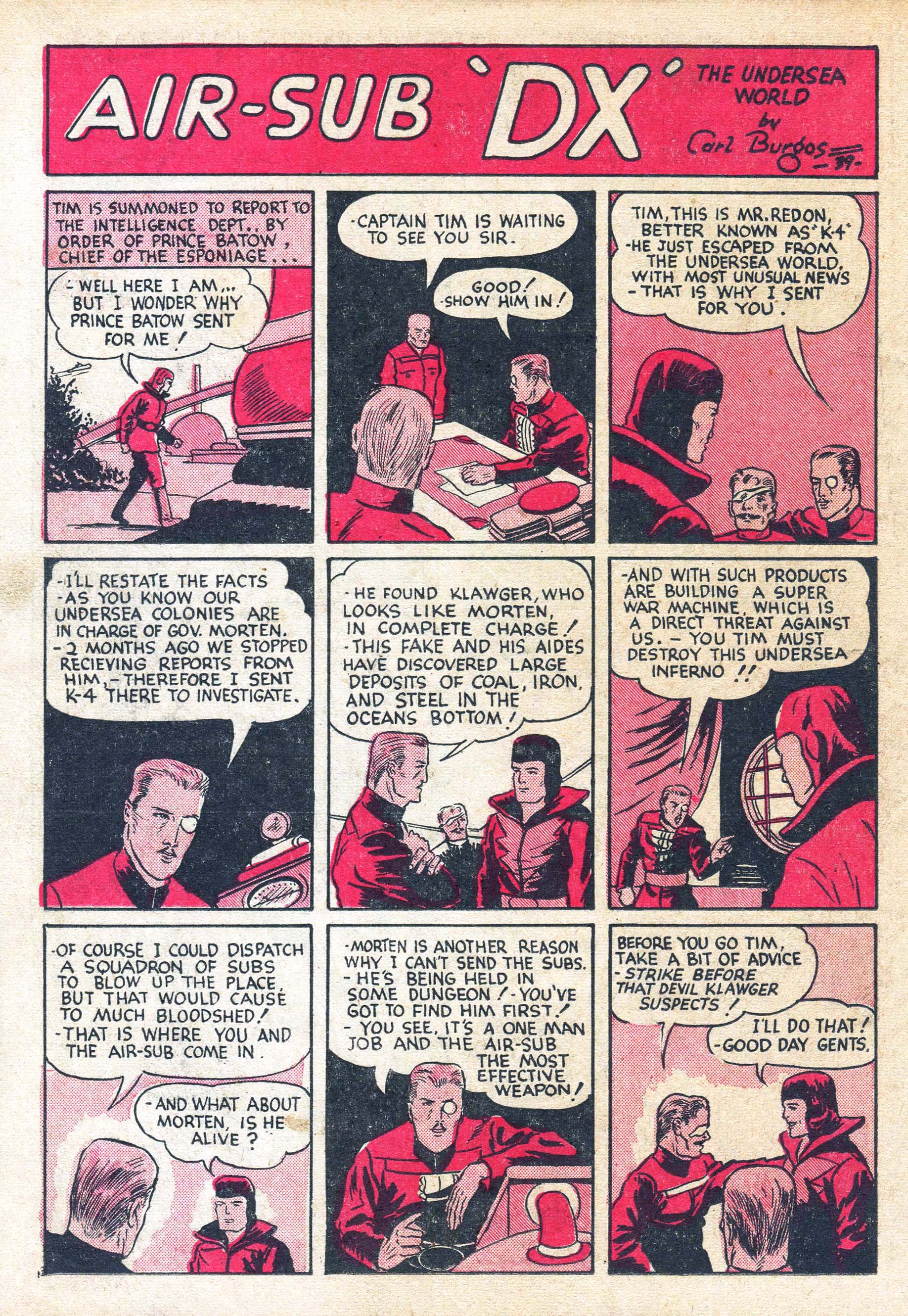 Read online Amazing Mystery Funnies comic -  Issue #9 - 34
