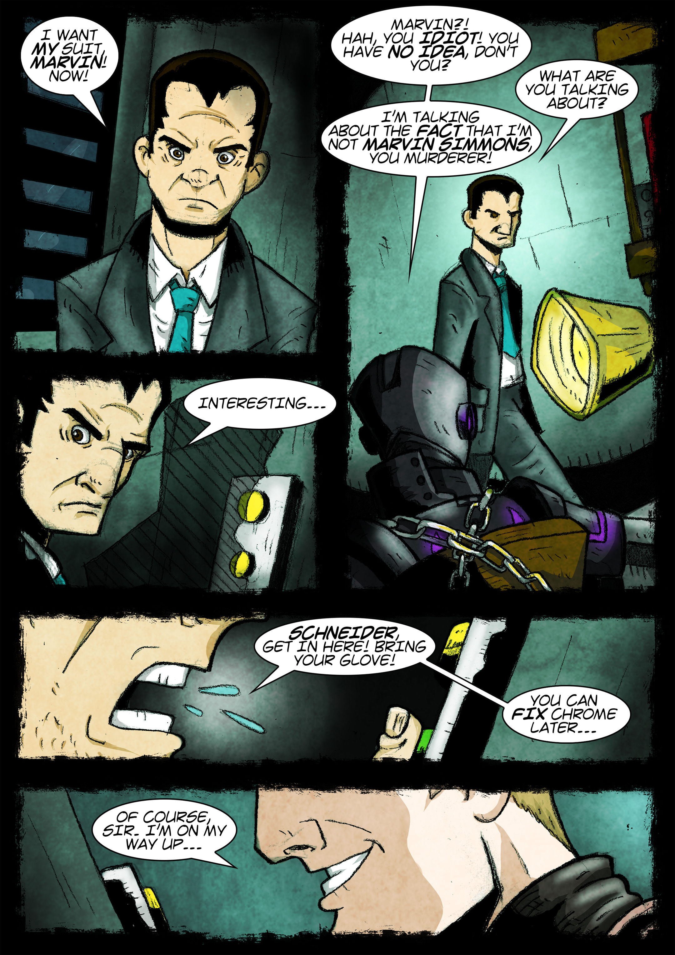 Read online Nightfighter comic -  Issue #5 - 5