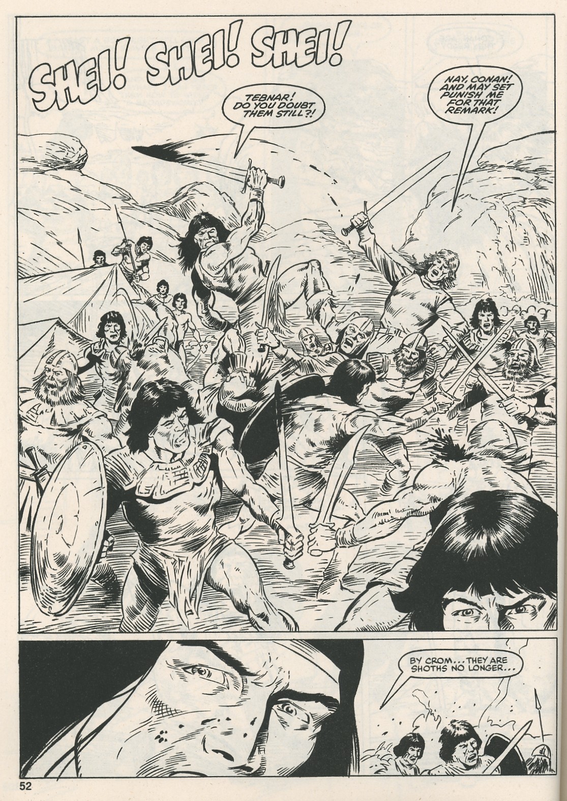 Read online The Savage Sword Of Conan comic -  Issue #115 - 52