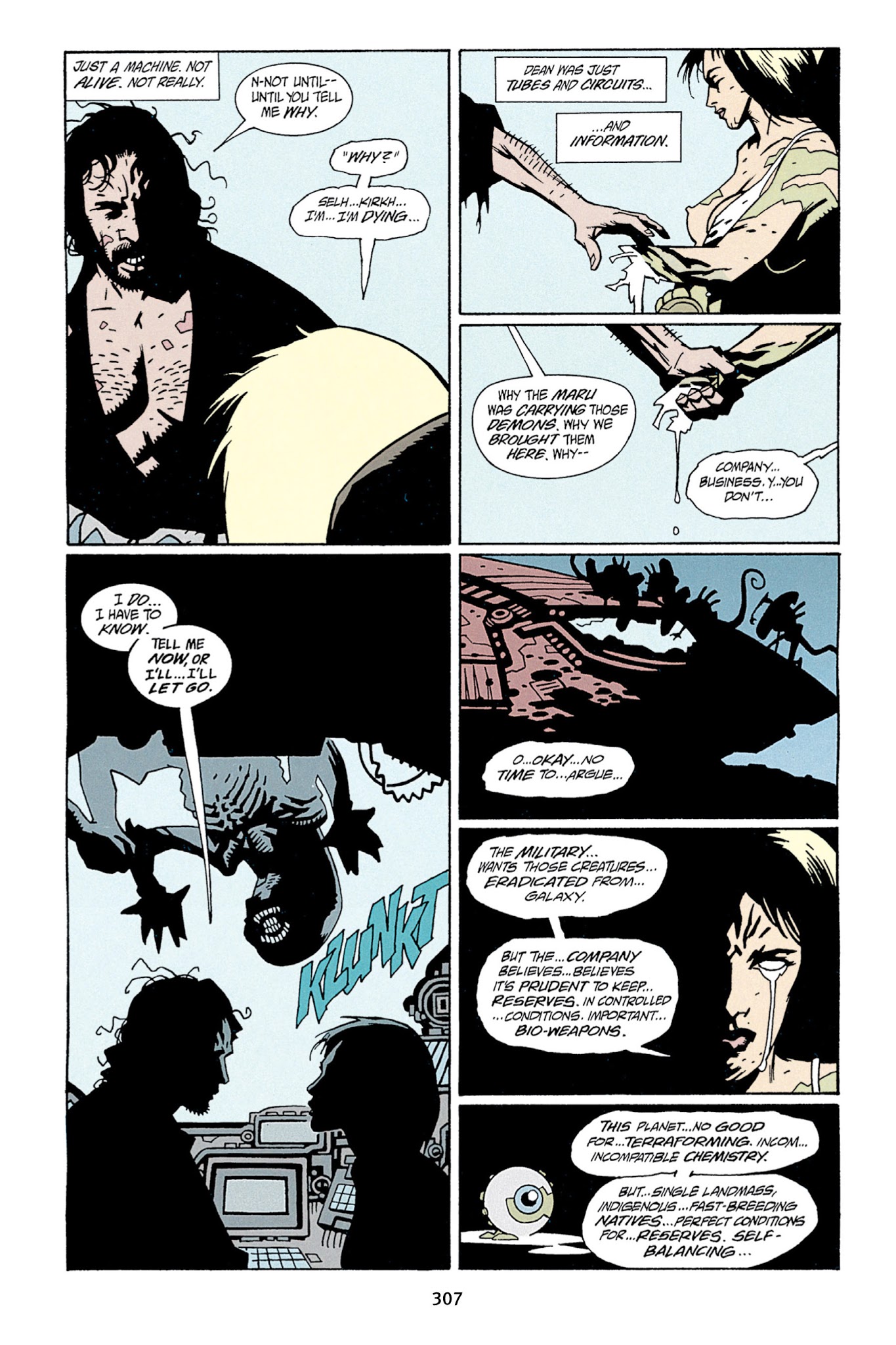 Read online Aliens Omnibus comic -  Issue # TPB 3 - 308