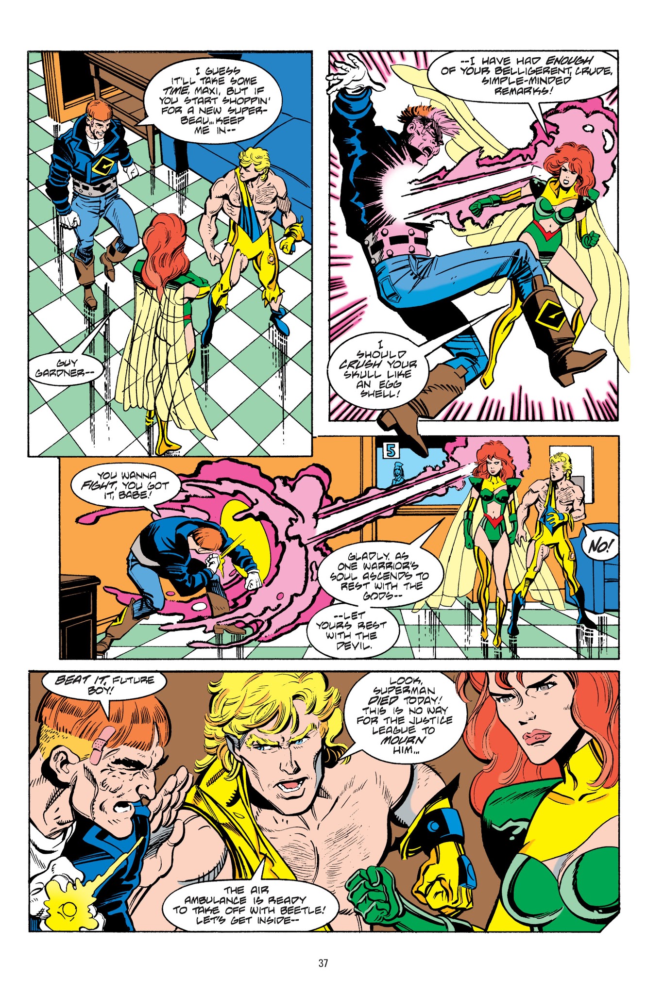 Read online Superman: Funeral For A Friend comic -  Issue # TPB - 35