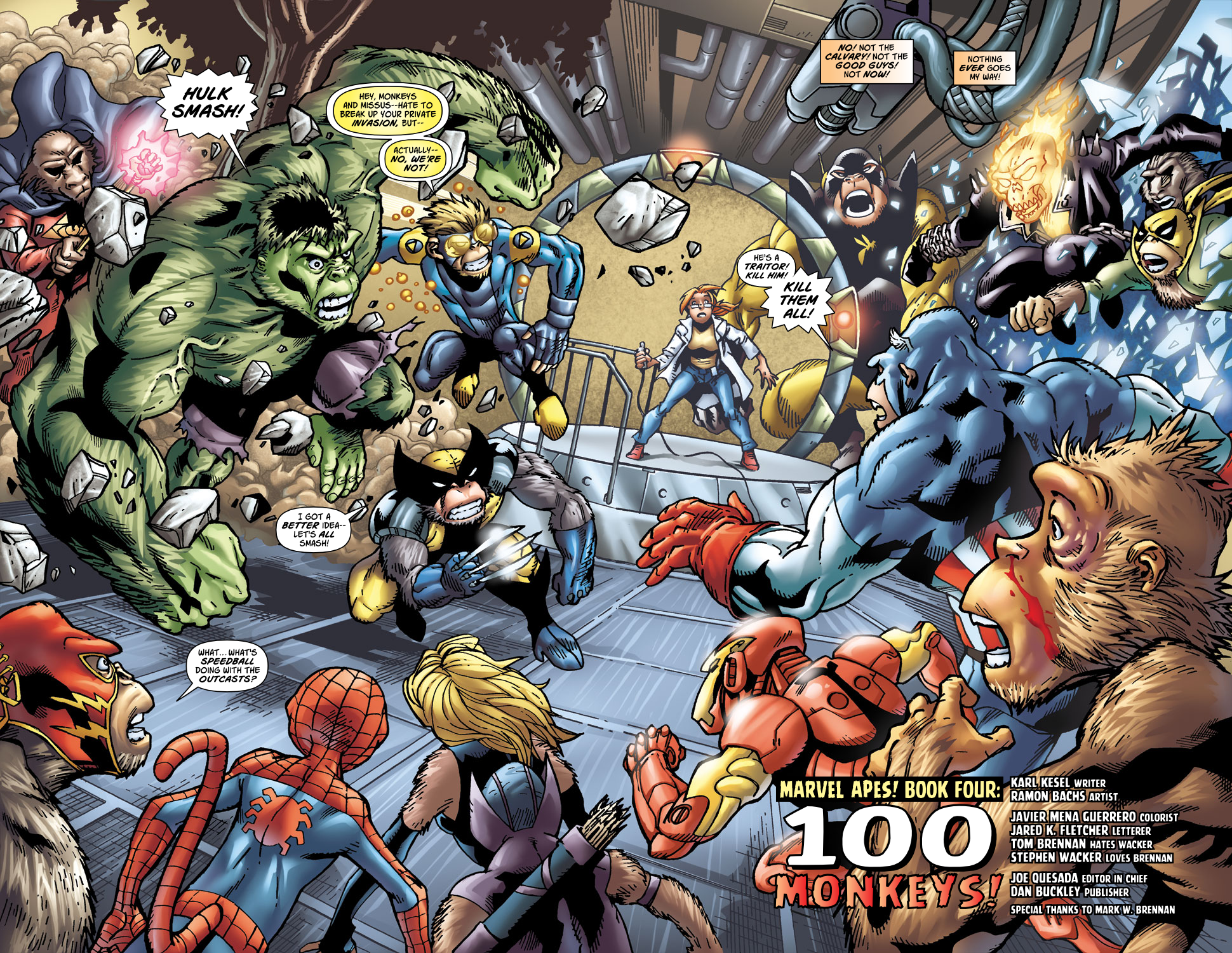 Read online Marvel Apes comic -  Issue #4 - 9